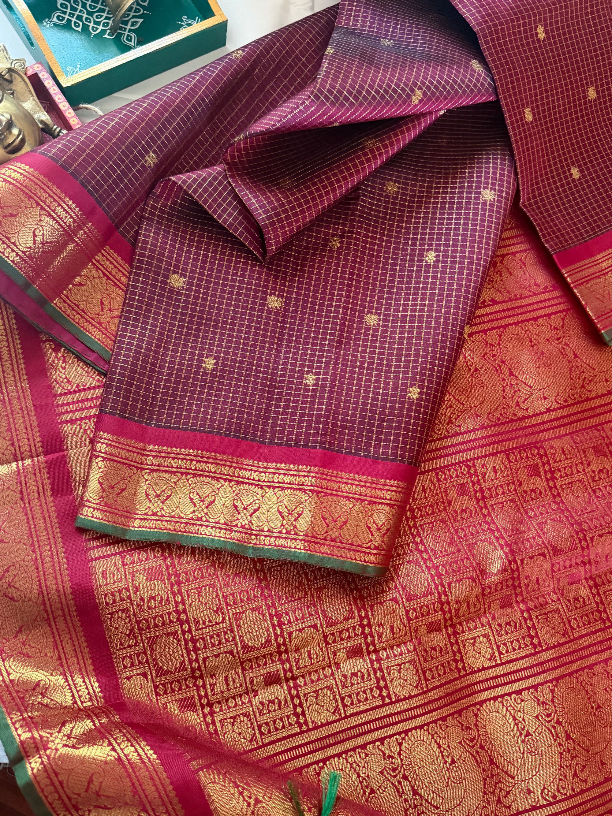 PAZHAMAI PROJECT  - Vintage Recreation Saree 