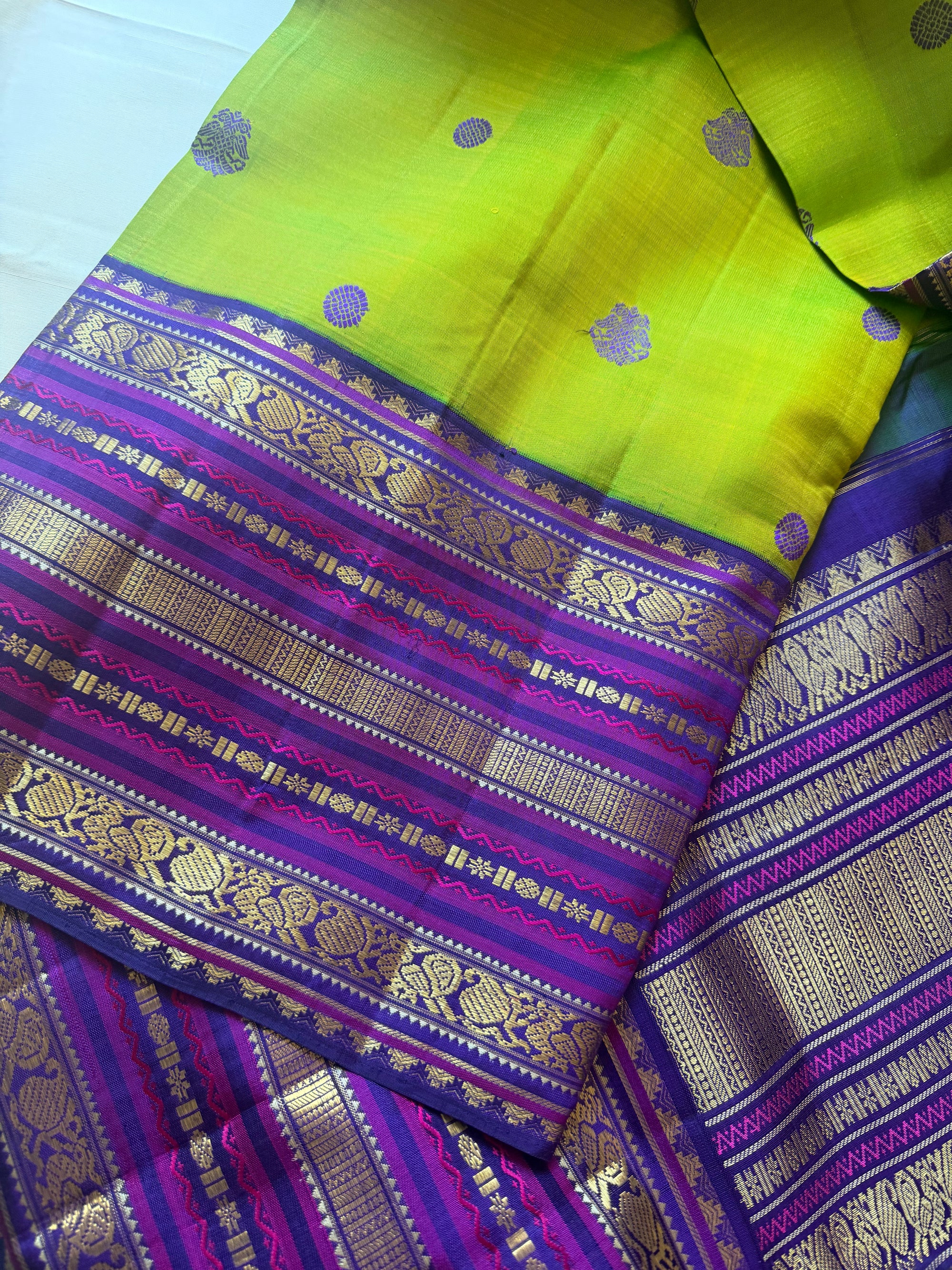 MYTHILI:  Korvai Kanjivaram