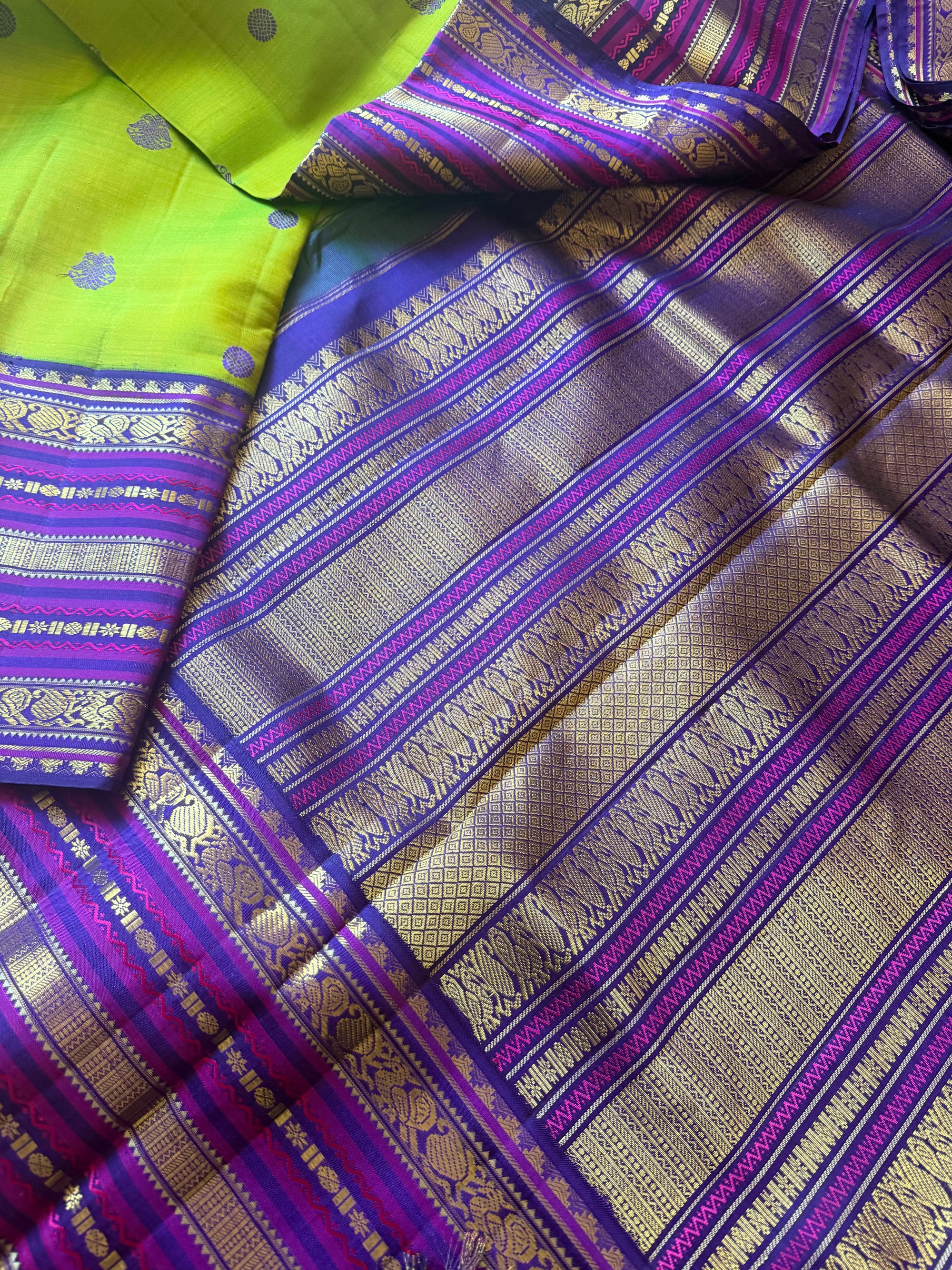 MYTHILI:  Korvai Kanjivaram