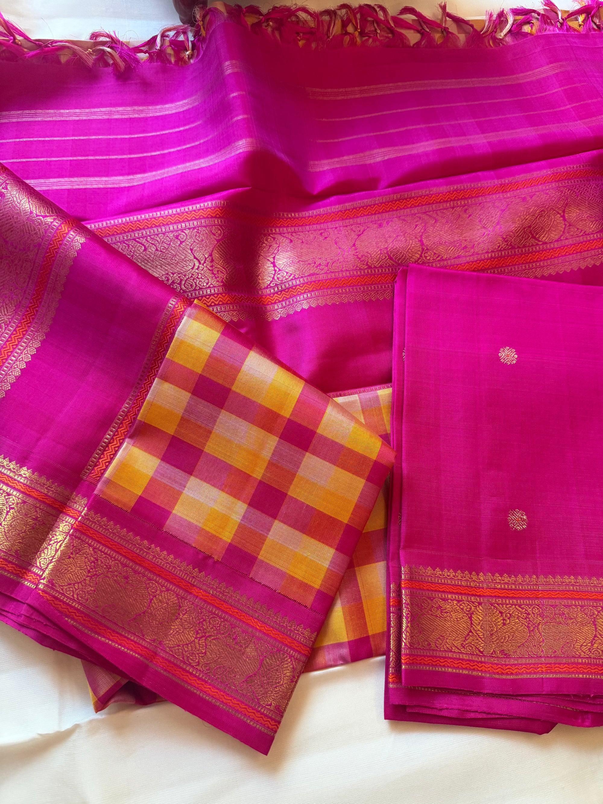 PROJECT KATTAM COLLECTIVE : Multi color checks