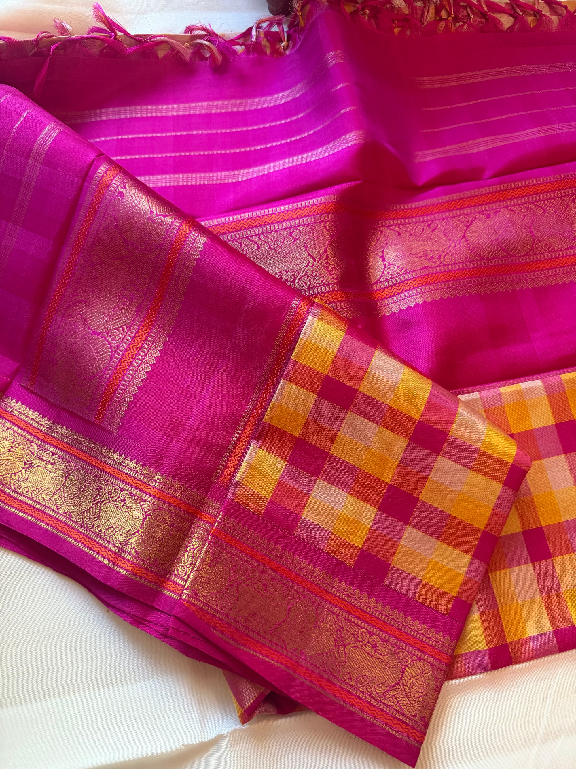 PROJECT KATTAM COLLECTIVE : Multi color checks