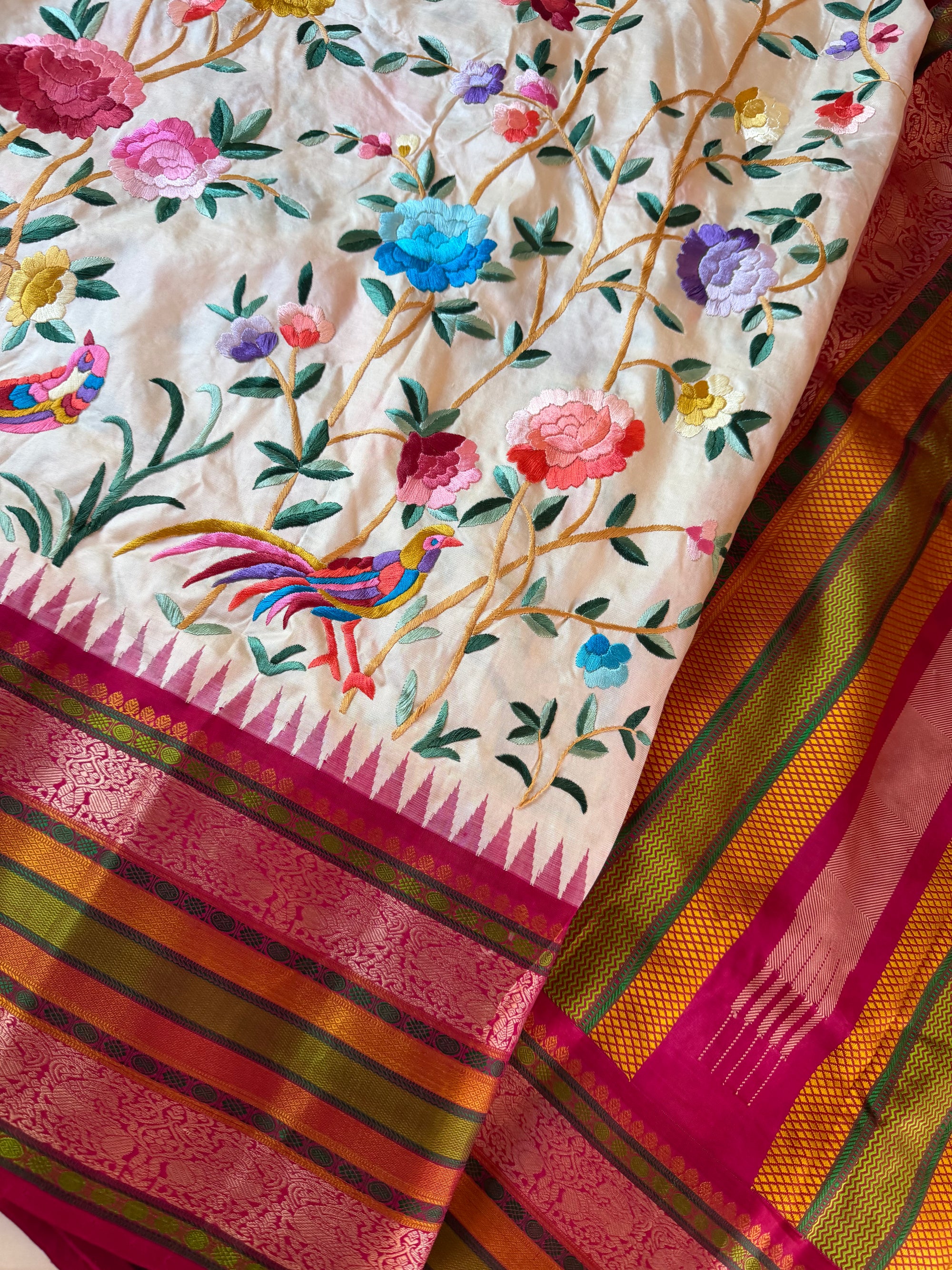 VRIKSHA: Parsi Gara on Kanjivaram Silk
