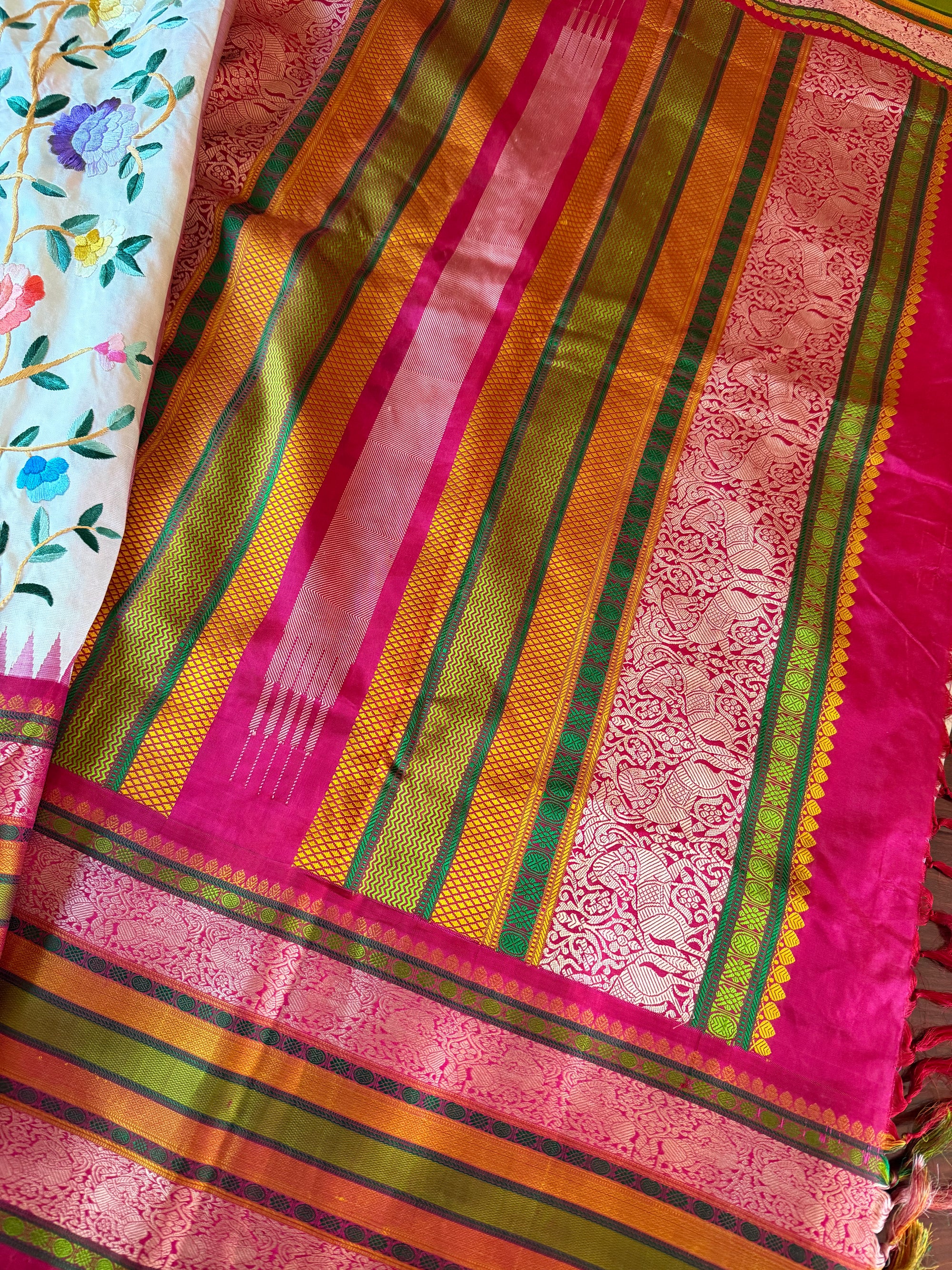 VRIKSHA: Parsi Gara on Kanjivaram Silk