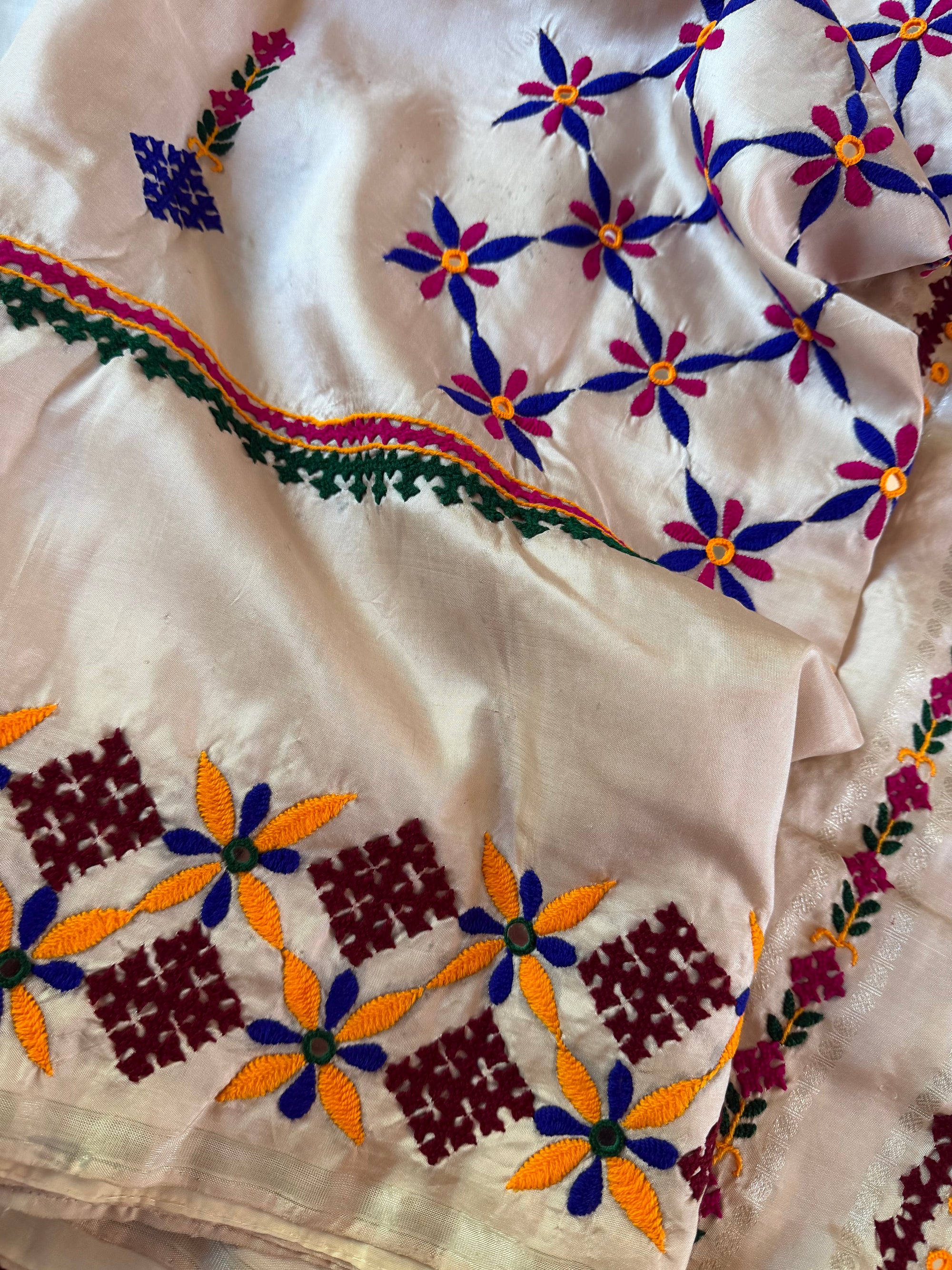 VRIKSHA: Kathiawadi on Kanjivaram Silk