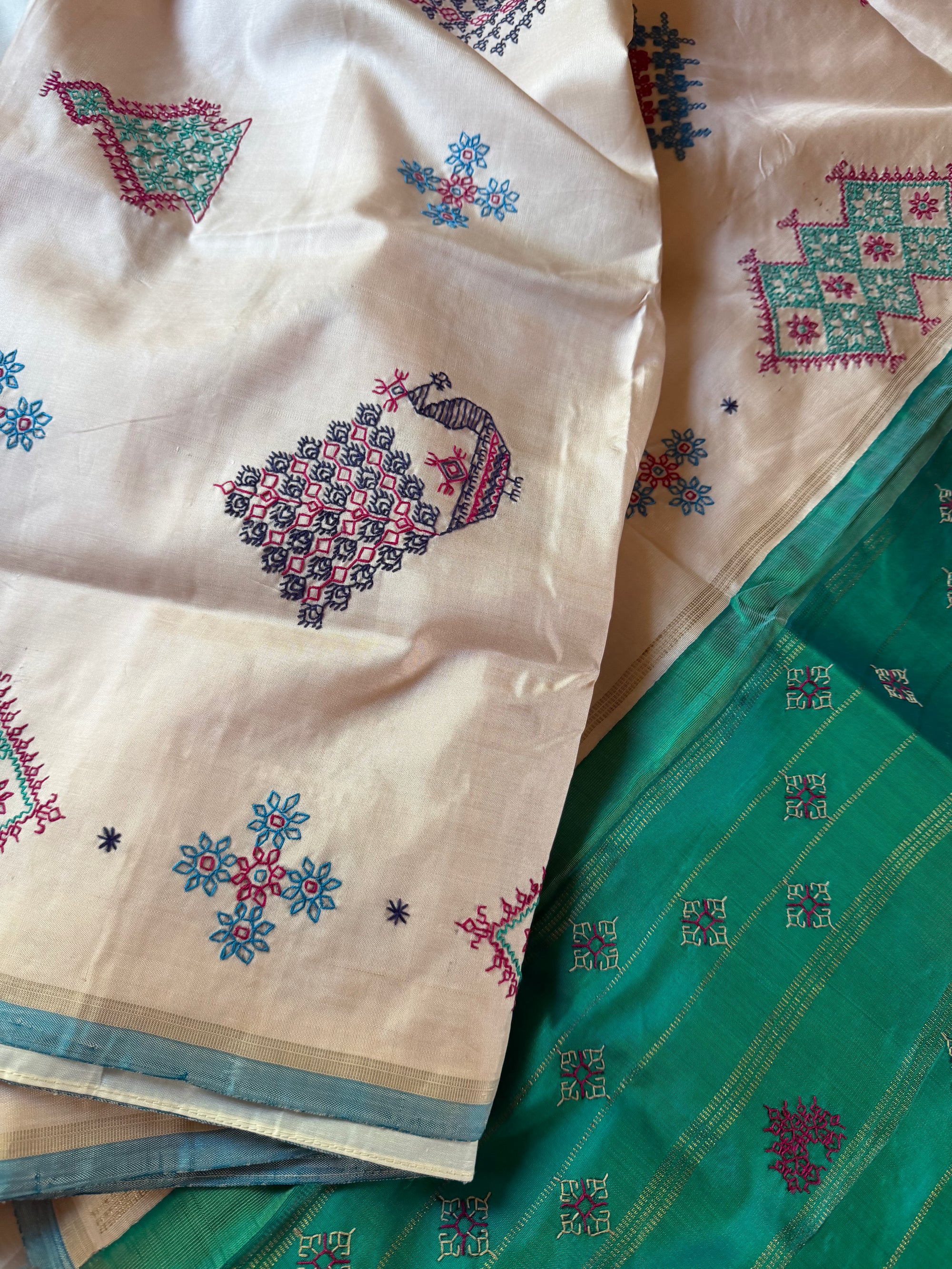 VRIKSHA: Negi Kasuti on Kanjivaram