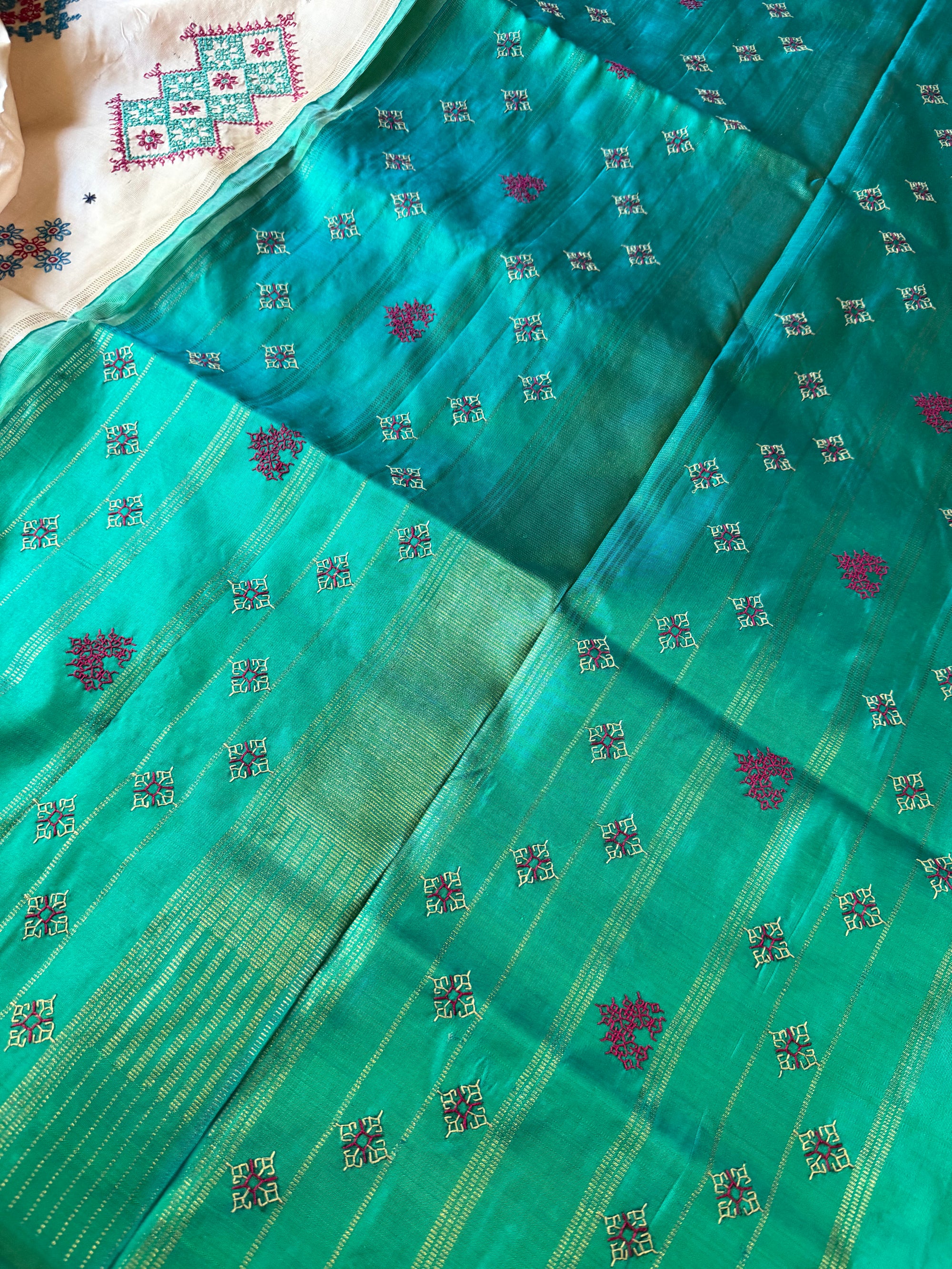 VRIKSHA: Negi Kasuti on Kanjivaram
