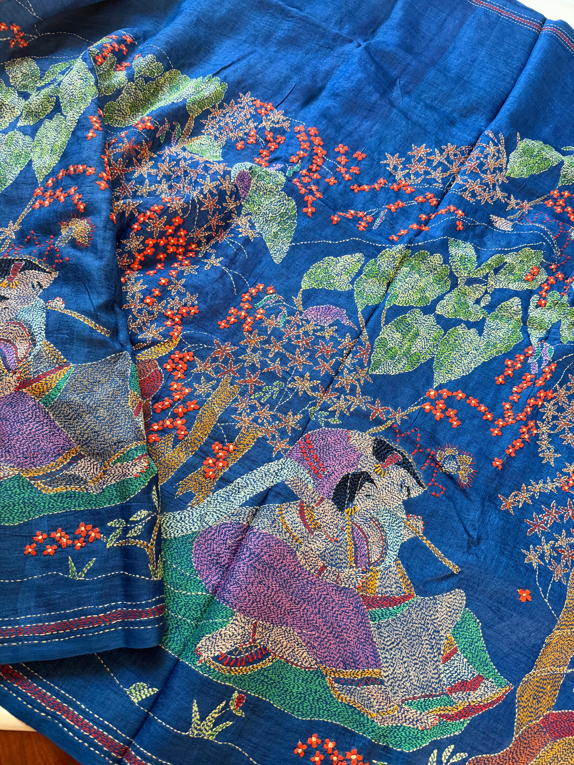 VRIKSHA: Kantha  on Desi Tussar