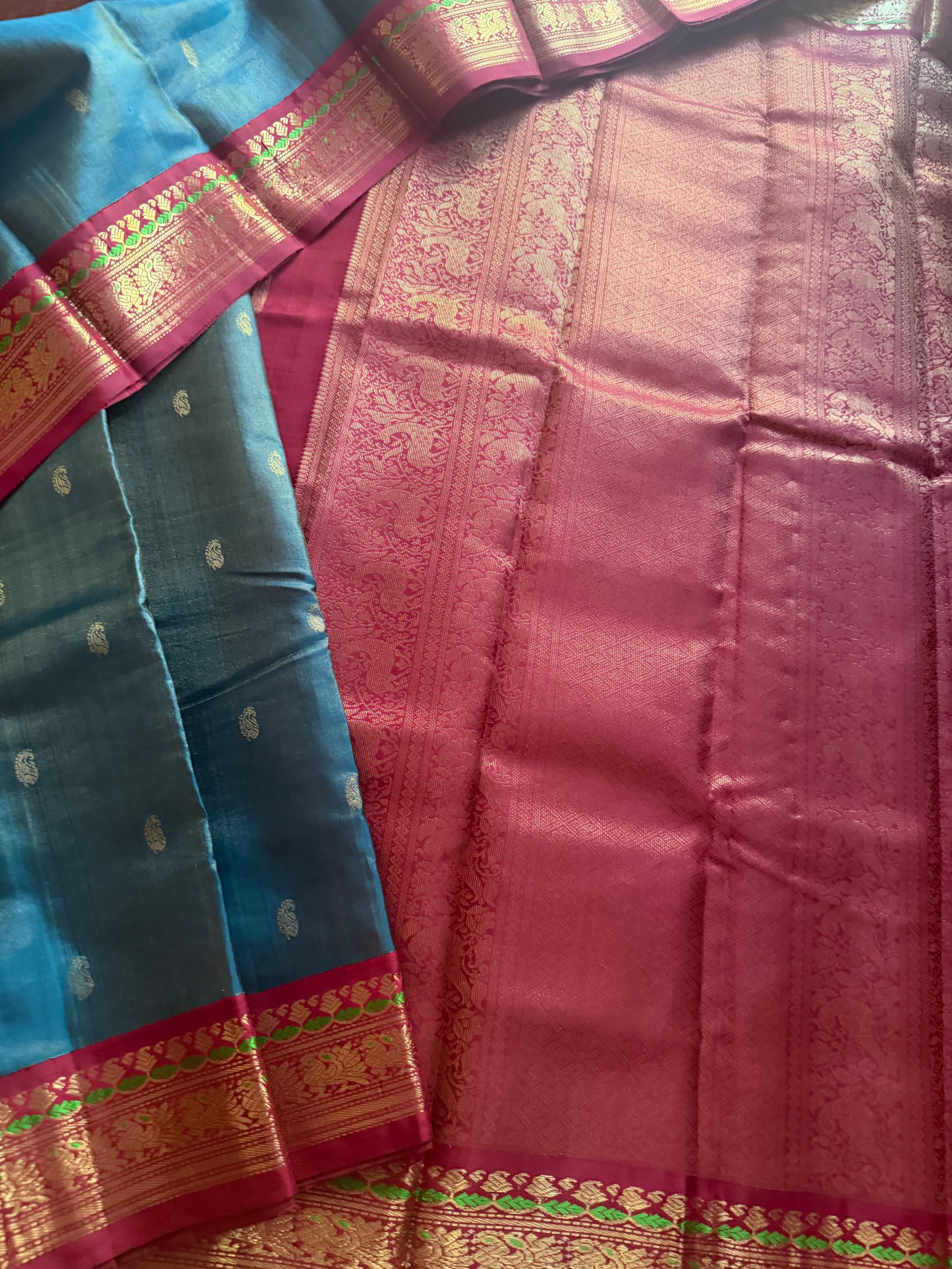 MYTHILI:  Tissue Korvai Kanjivaram Silk