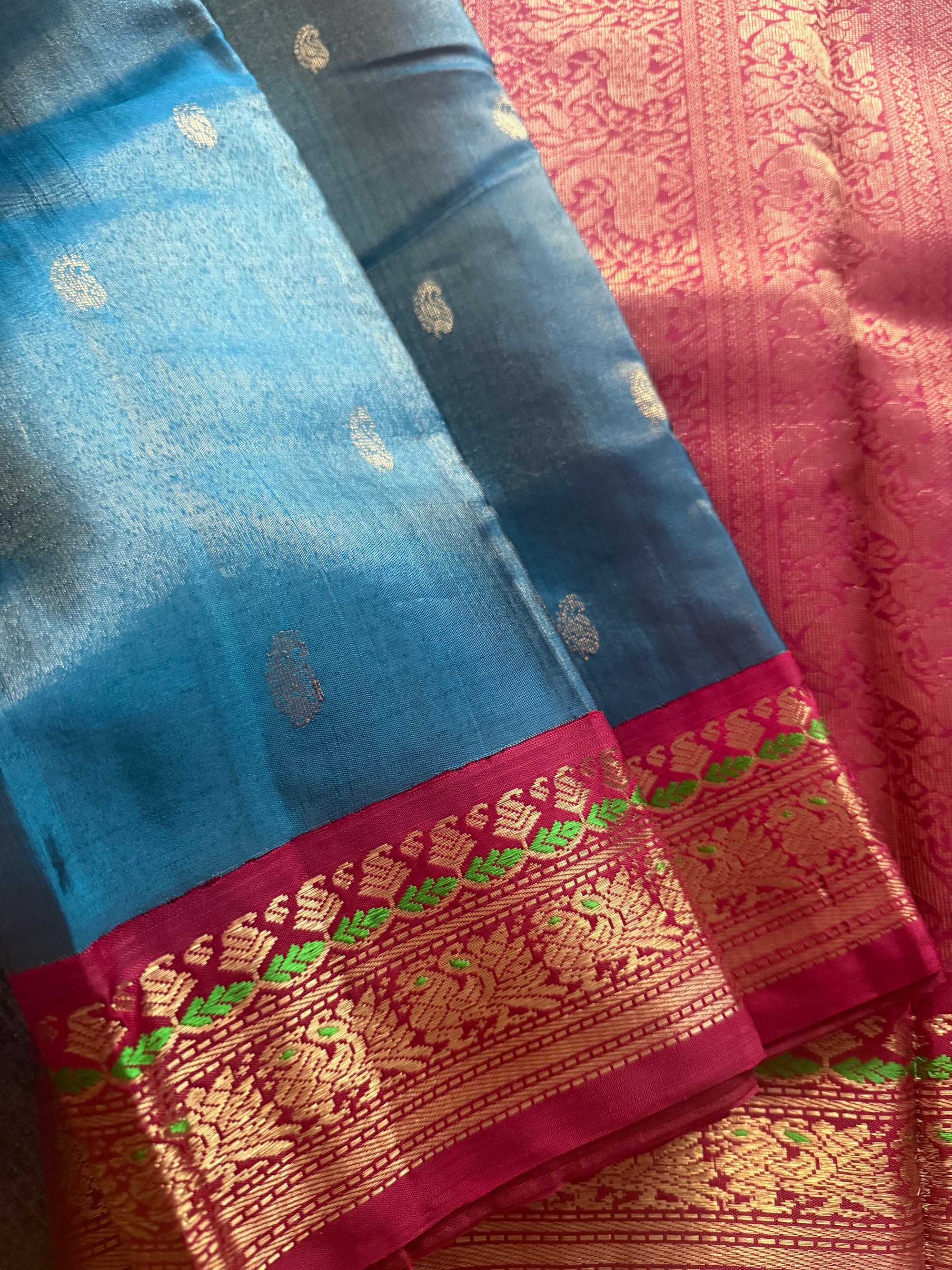 MYTHILI:  Tissue Korvai Kanjivaram Silk