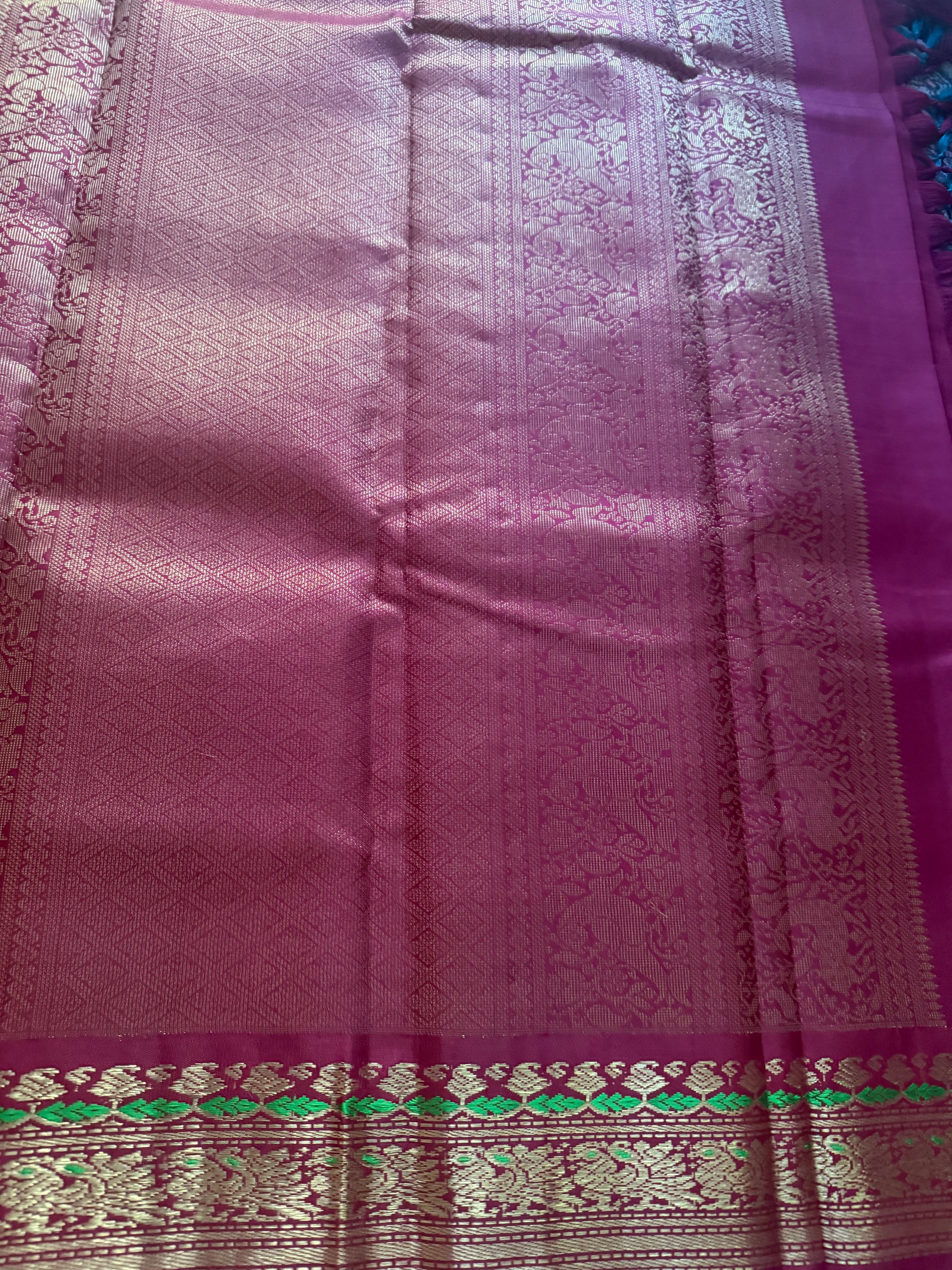 MYTHILI:  Tissue Korvai Kanjivaram Silk