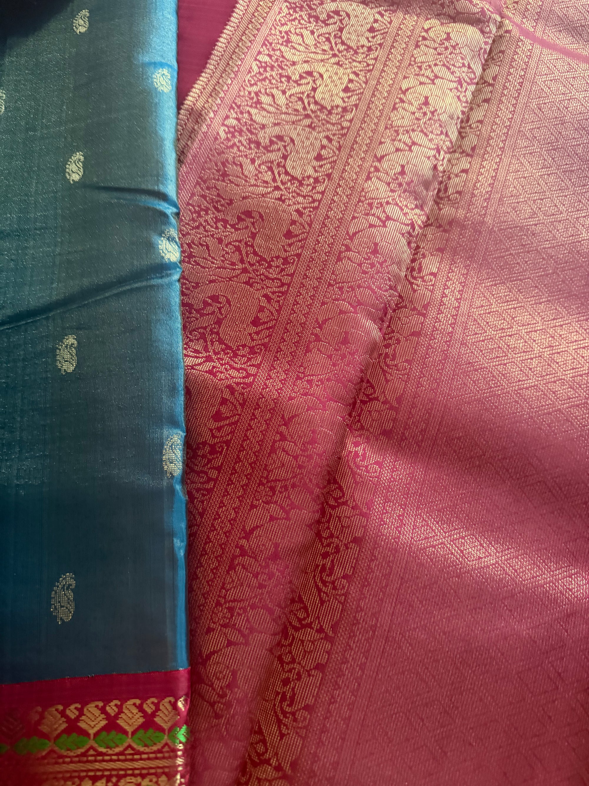 MYTHILI:  Tissue Korvai Kanjivaram Silk