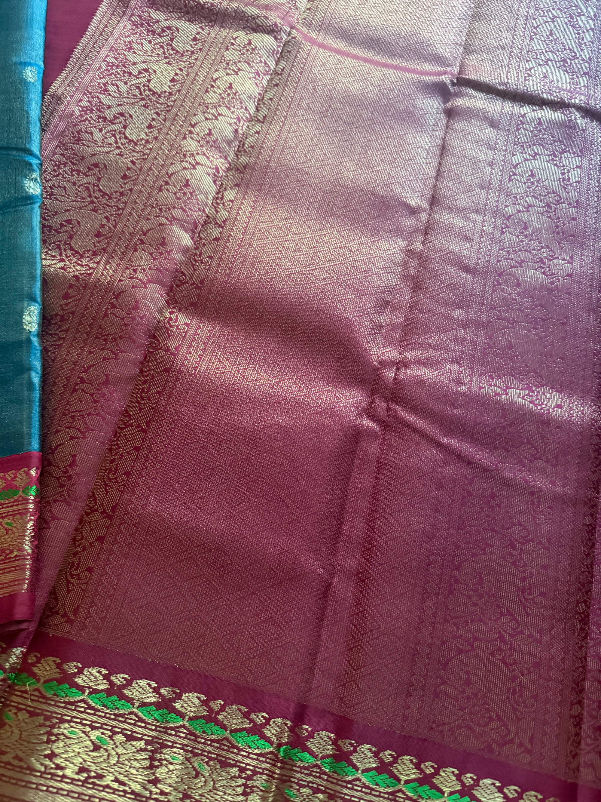 MYTHILI:  Tissue Korvai Kanjivaram Silk