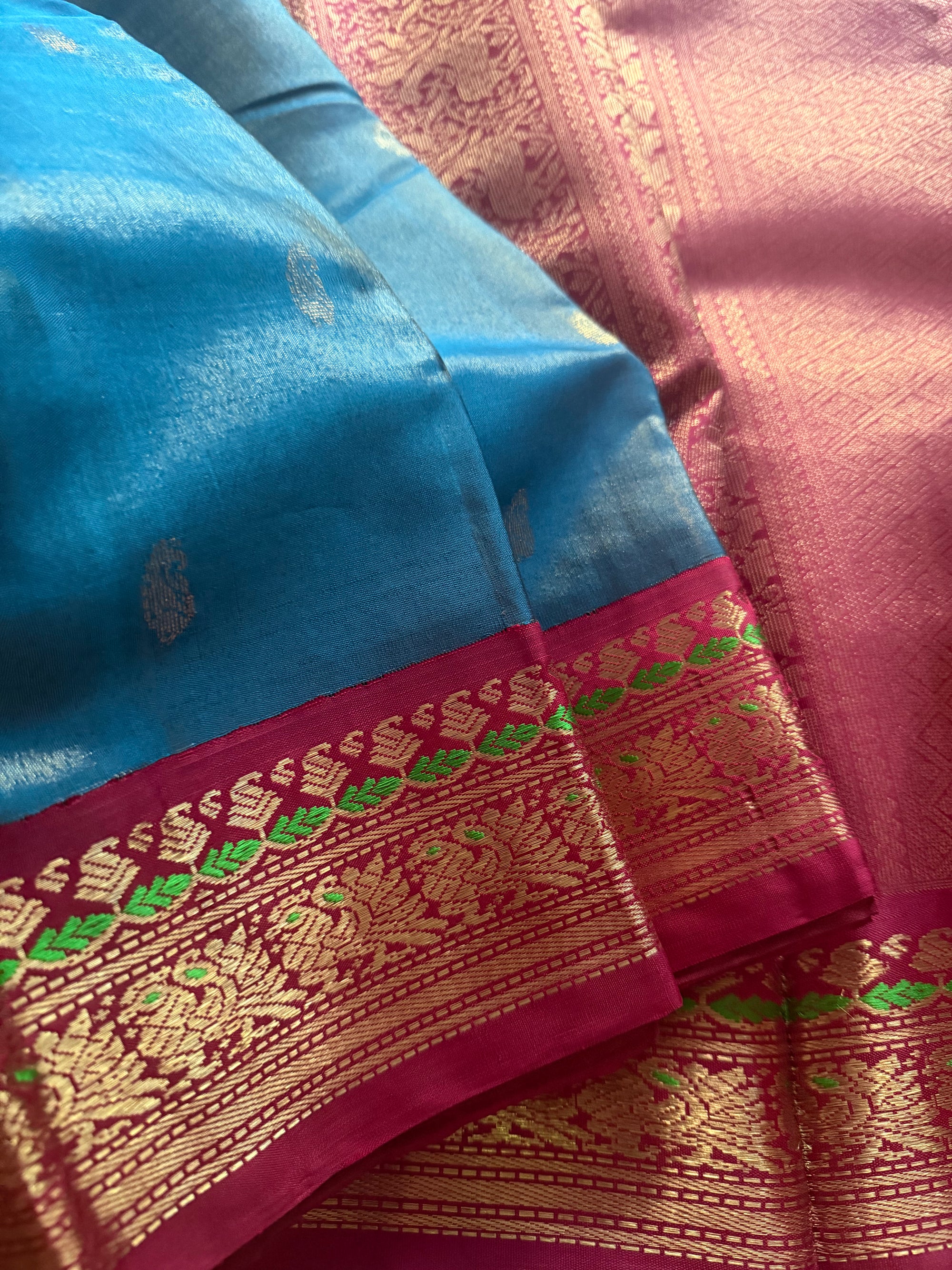 MYTHILI:  Tissue Korvai Kanjivaram Silk