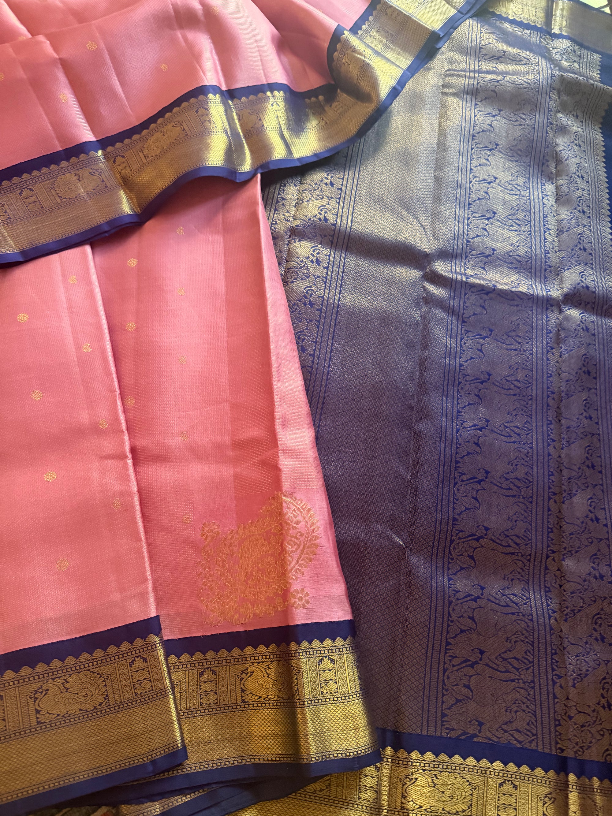 MYTHILI:  Vairaoosi Korvai Kanjivaram Silk