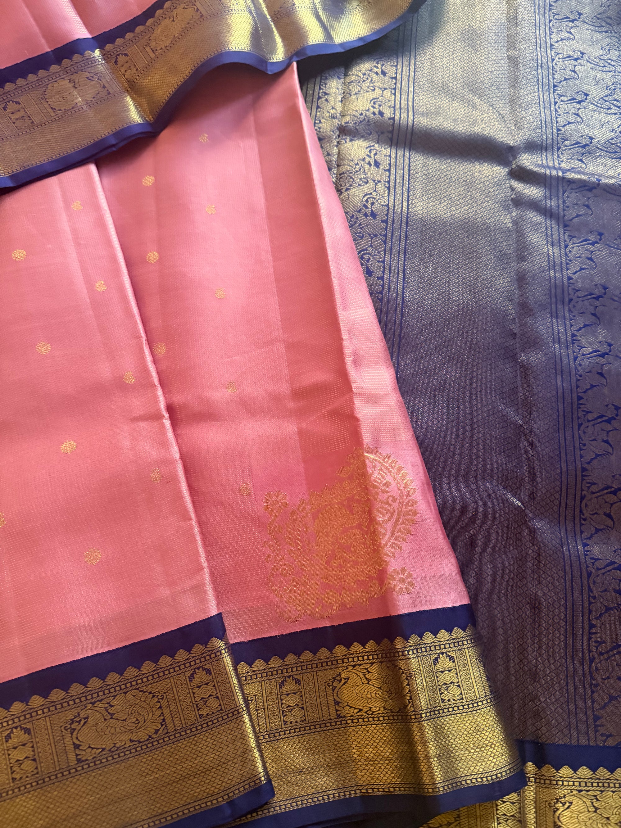 MYTHILI:  Vairaoosi Korvai Kanjivaram Silk