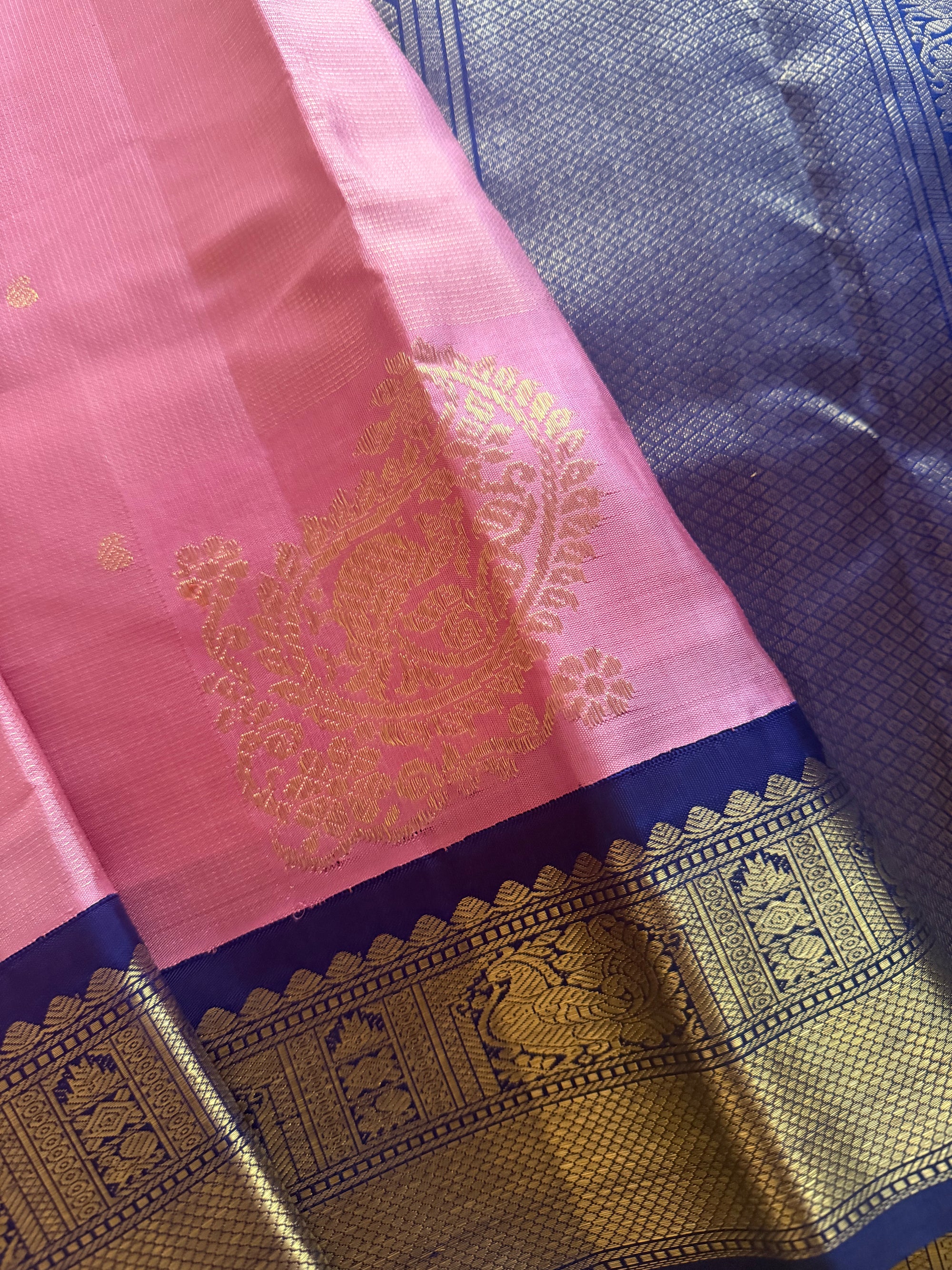 MYTHILI:  Vairaoosi Korvai Kanjivaram Silk