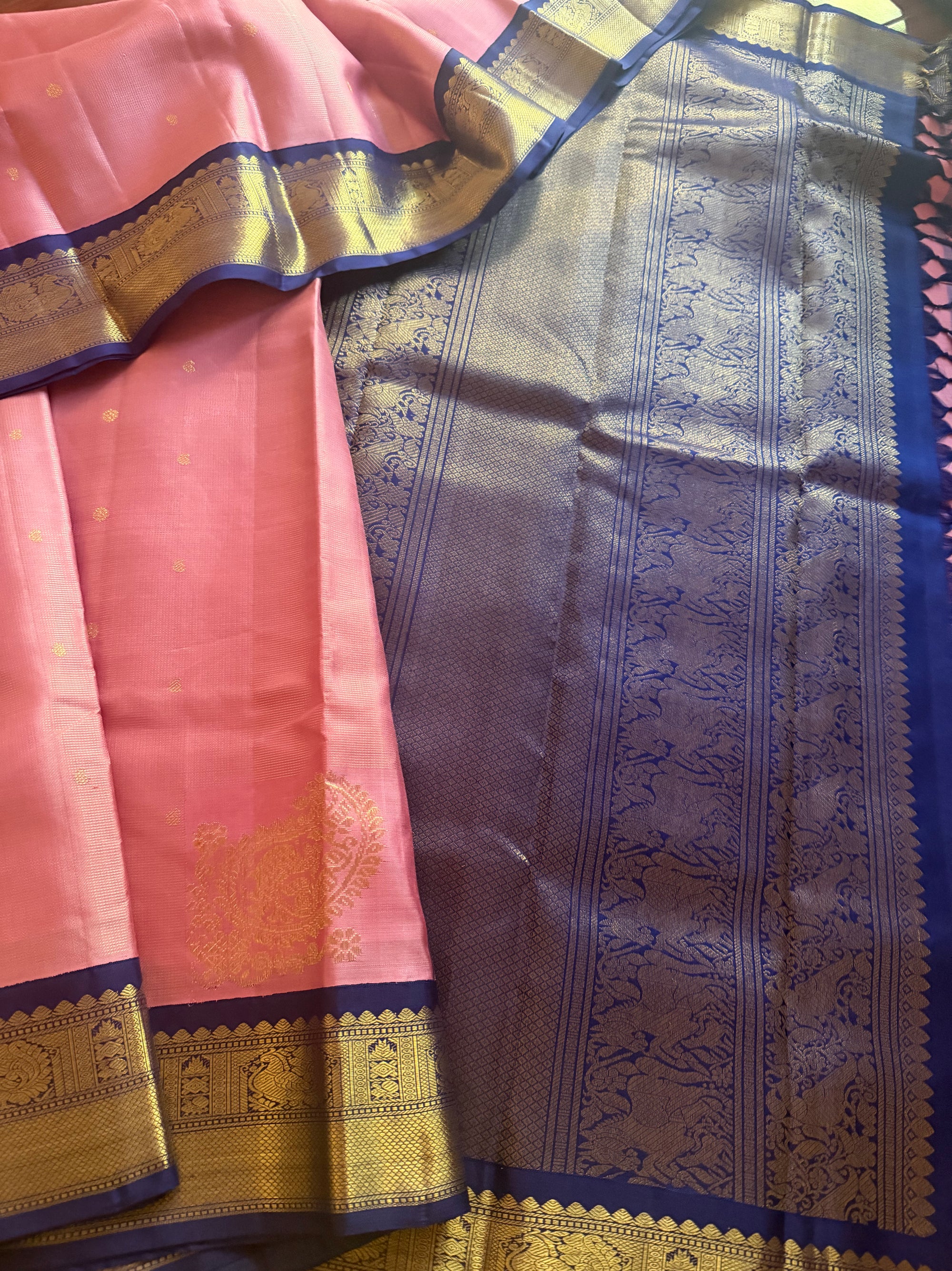 MYTHILI:  Vairaoosi Korvai Kanjivaram Silk