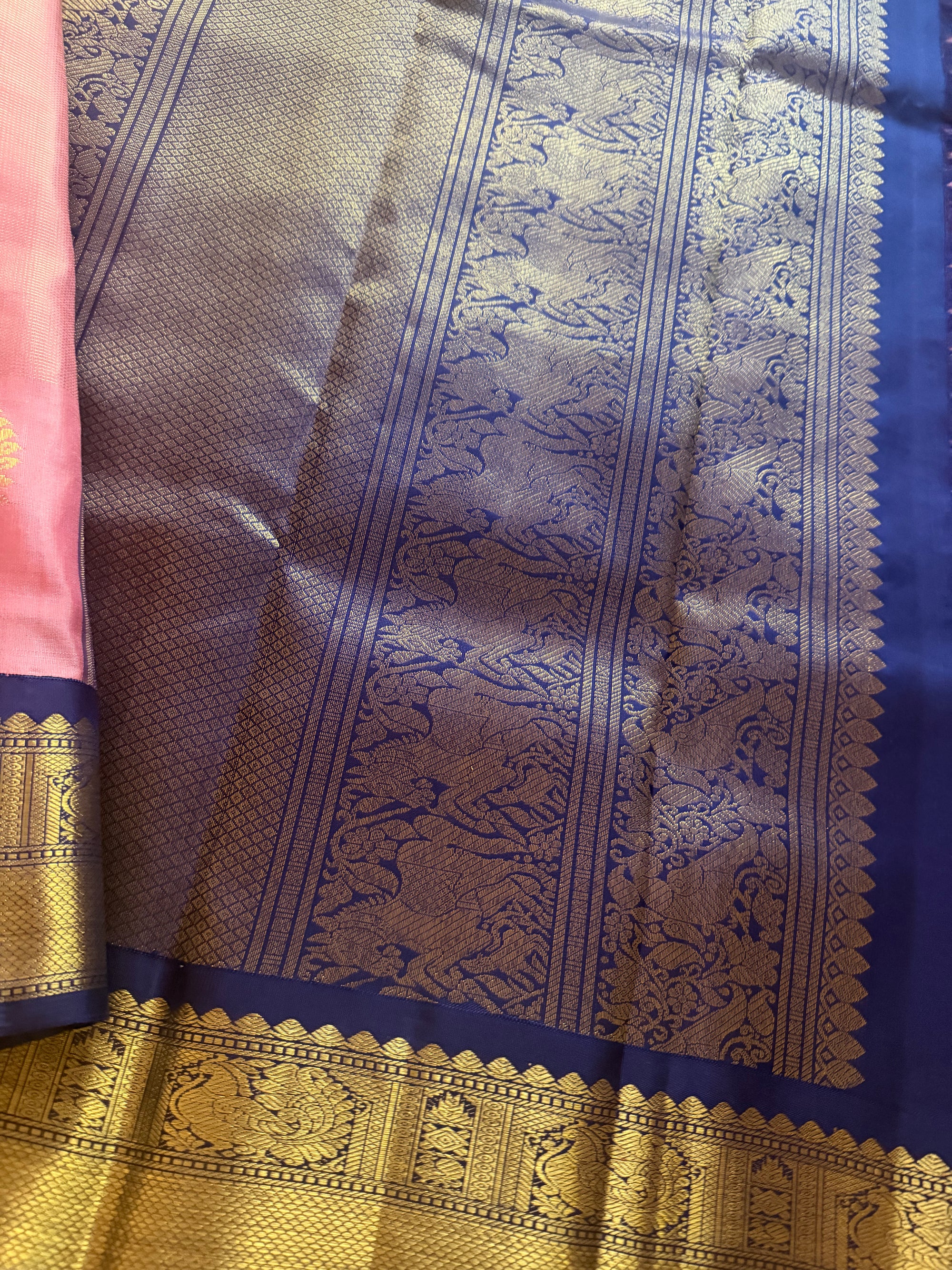 MYTHILI:  Vairaoosi Korvai Kanjivaram Silk