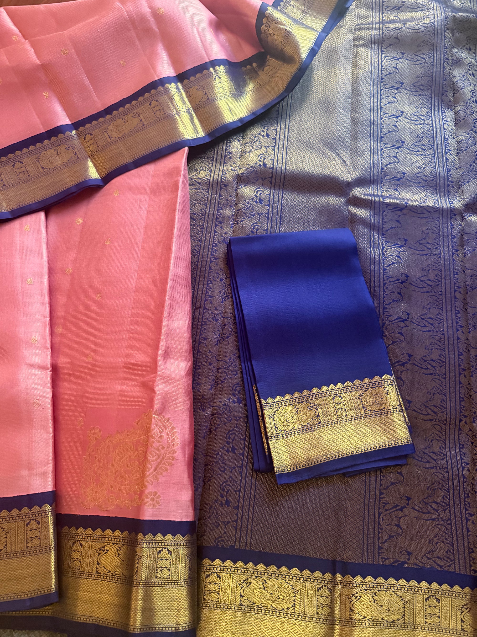 MYTHILI:  Vairaoosi Korvai Kanjivaram Silk