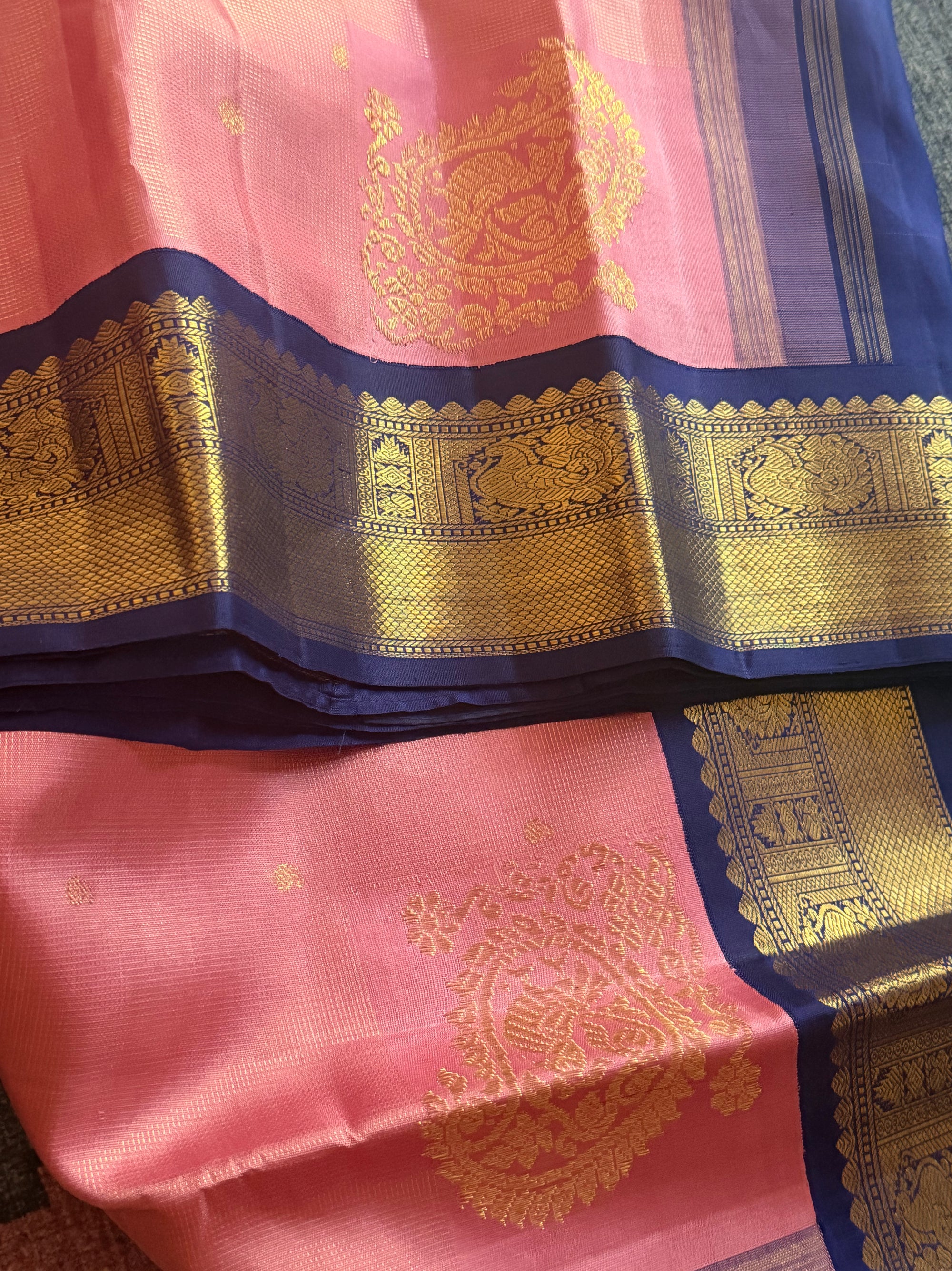 MYTHILI:  Vairaoosi Korvai Kanjivaram Silk