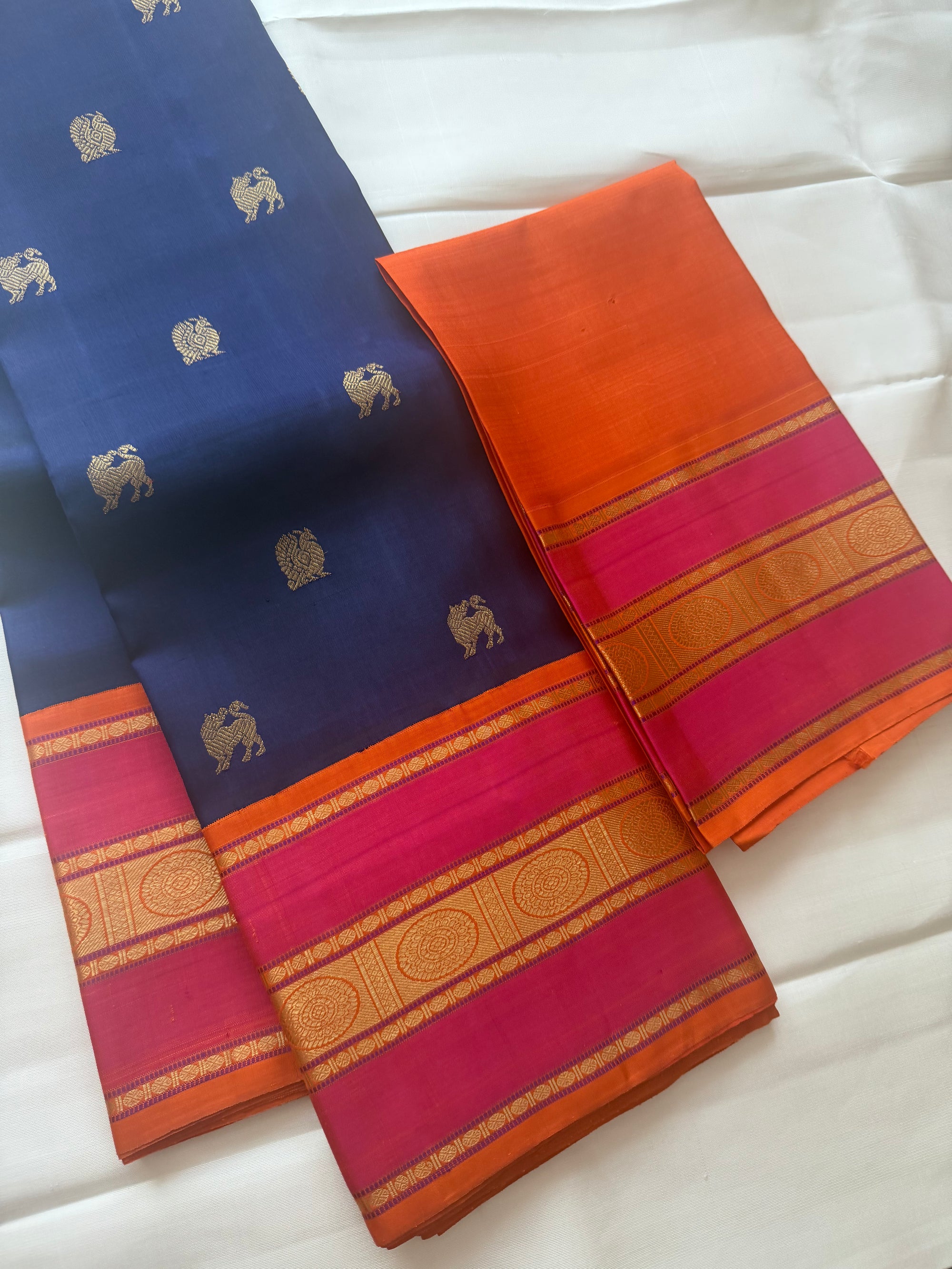 MYTHILI:  Korvai Kanjivaram Silk