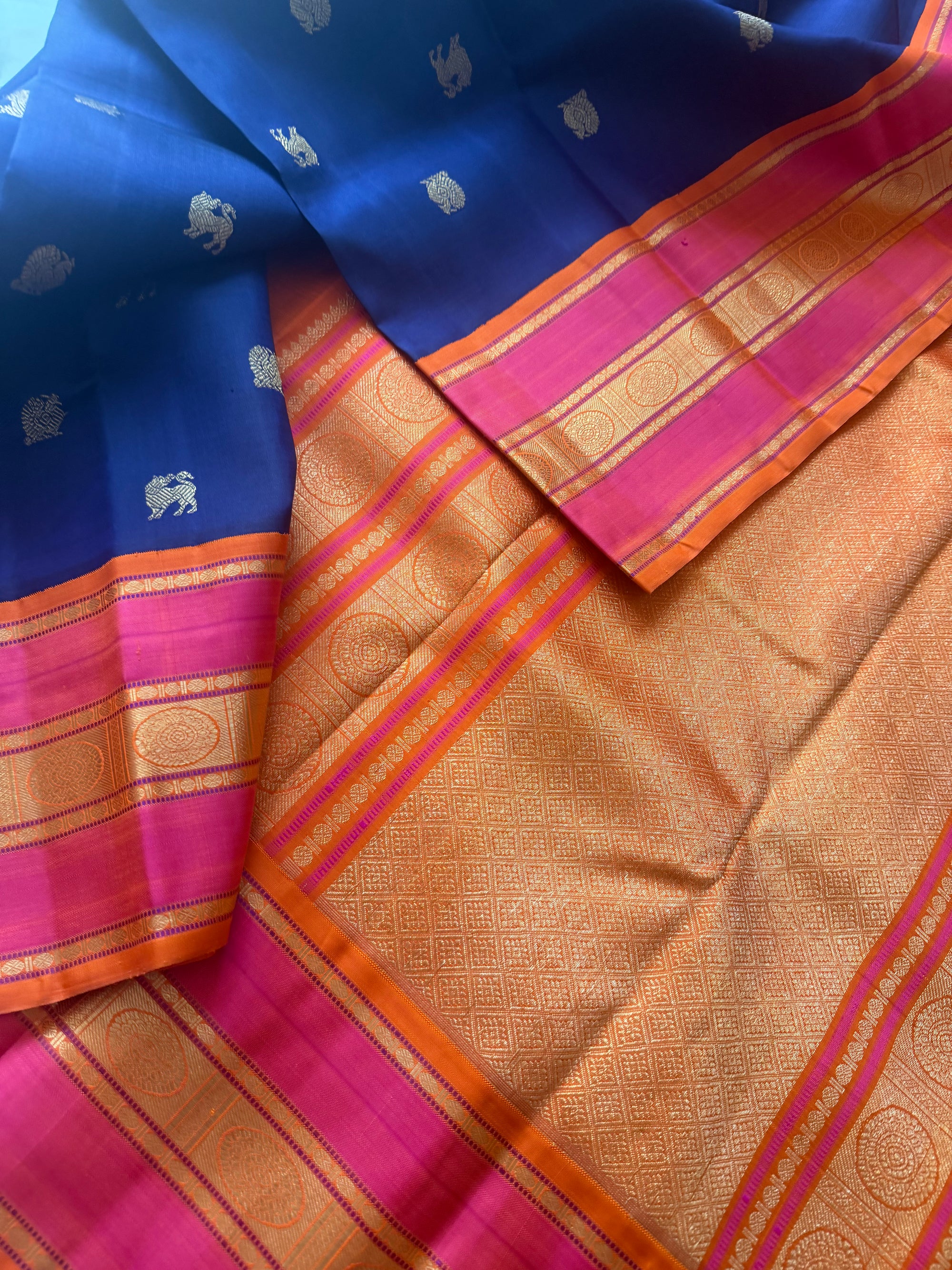 MYTHILI:  Korvai Kanjivaram Silk