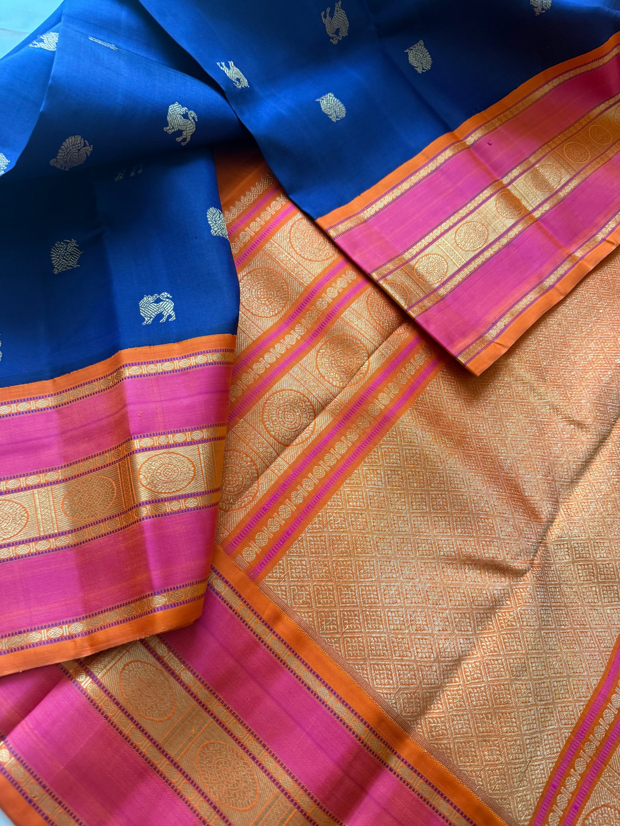 MYTHILI:  Korvai Kanjivaram Silk