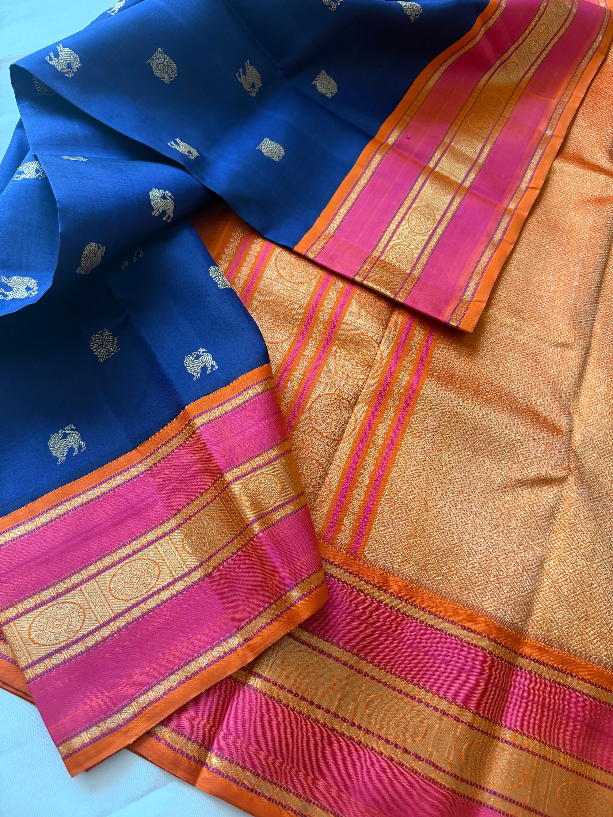 MYTHILI:  Korvai Kanjivaram Silk