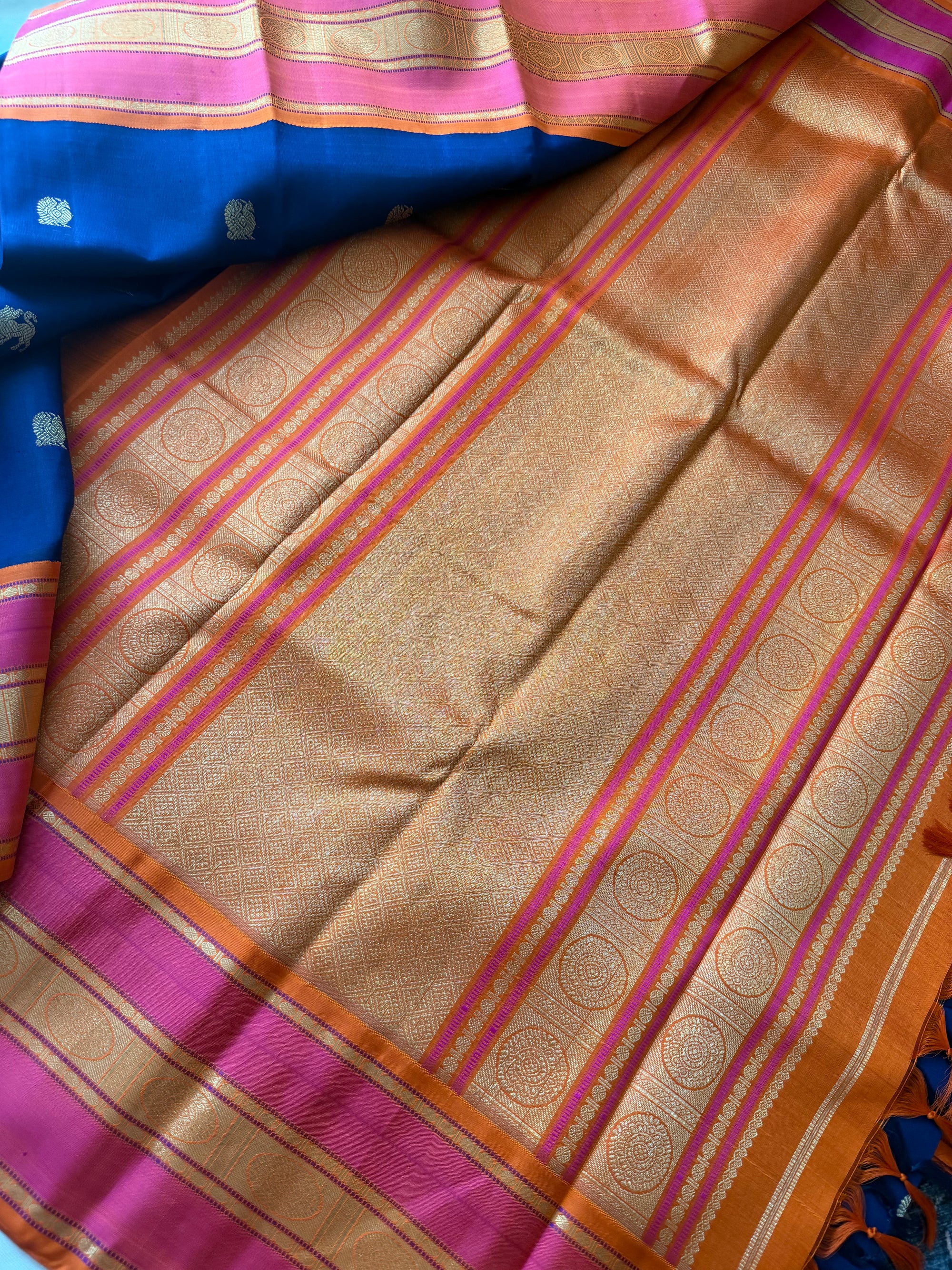MYTHILI:  Korvai Kanjivaram Silk