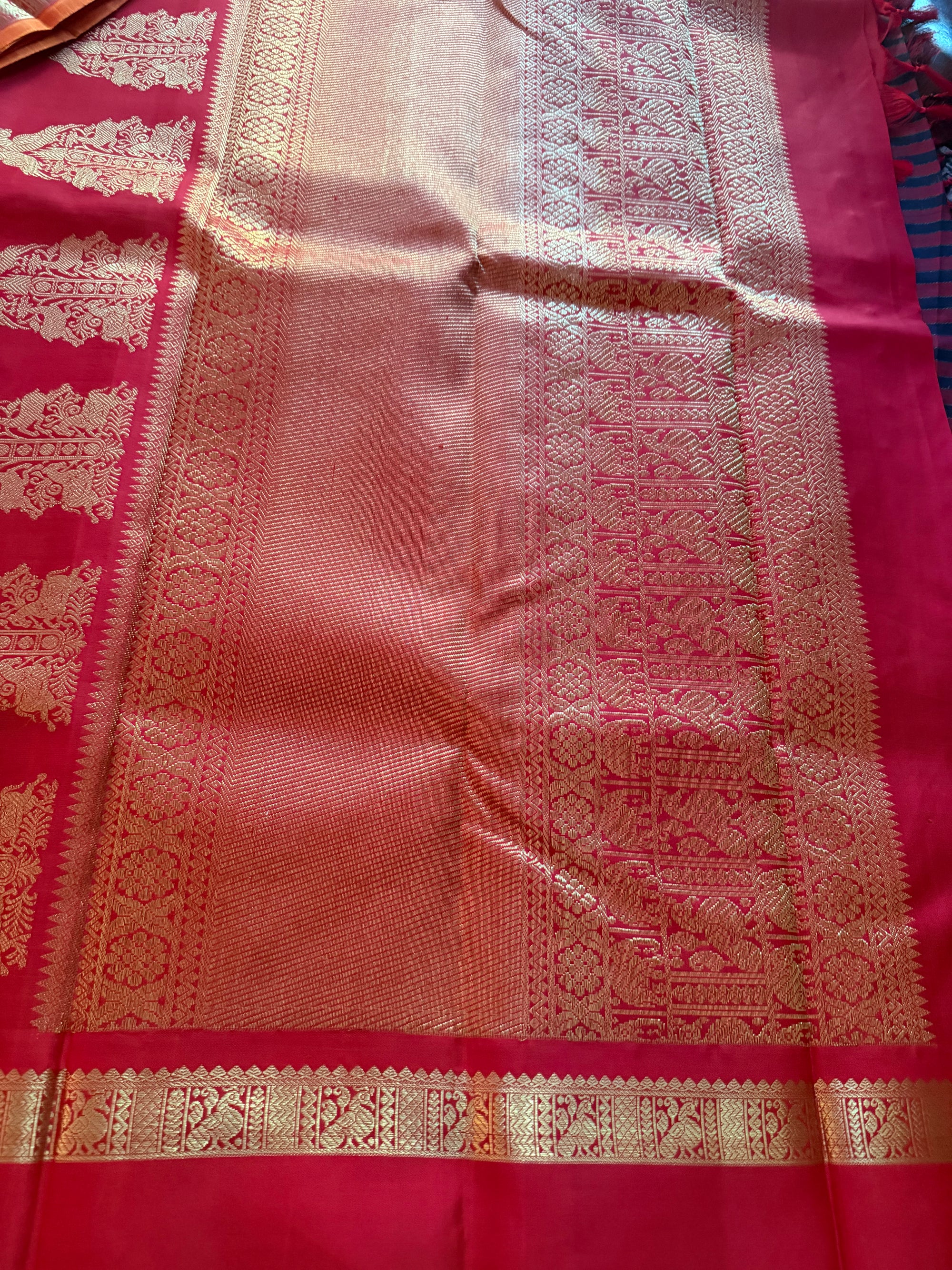 MYTHILI:  Vintage Inspired Veldhari Kanjivaram Silk