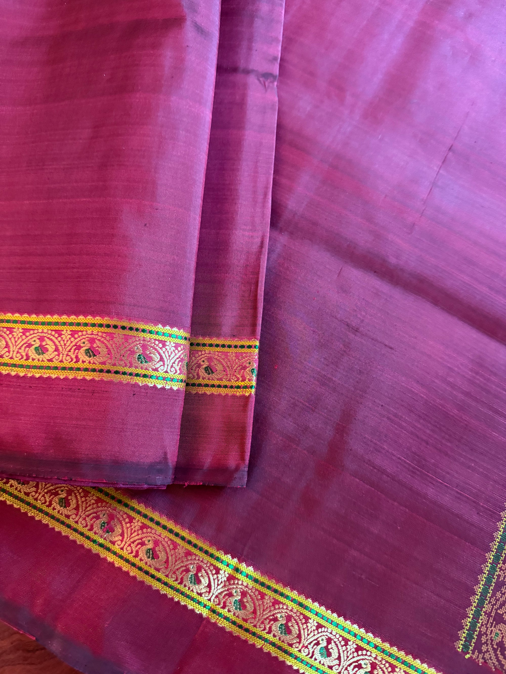Korvai Kanjivaram  - Vintage Recreation Saree 