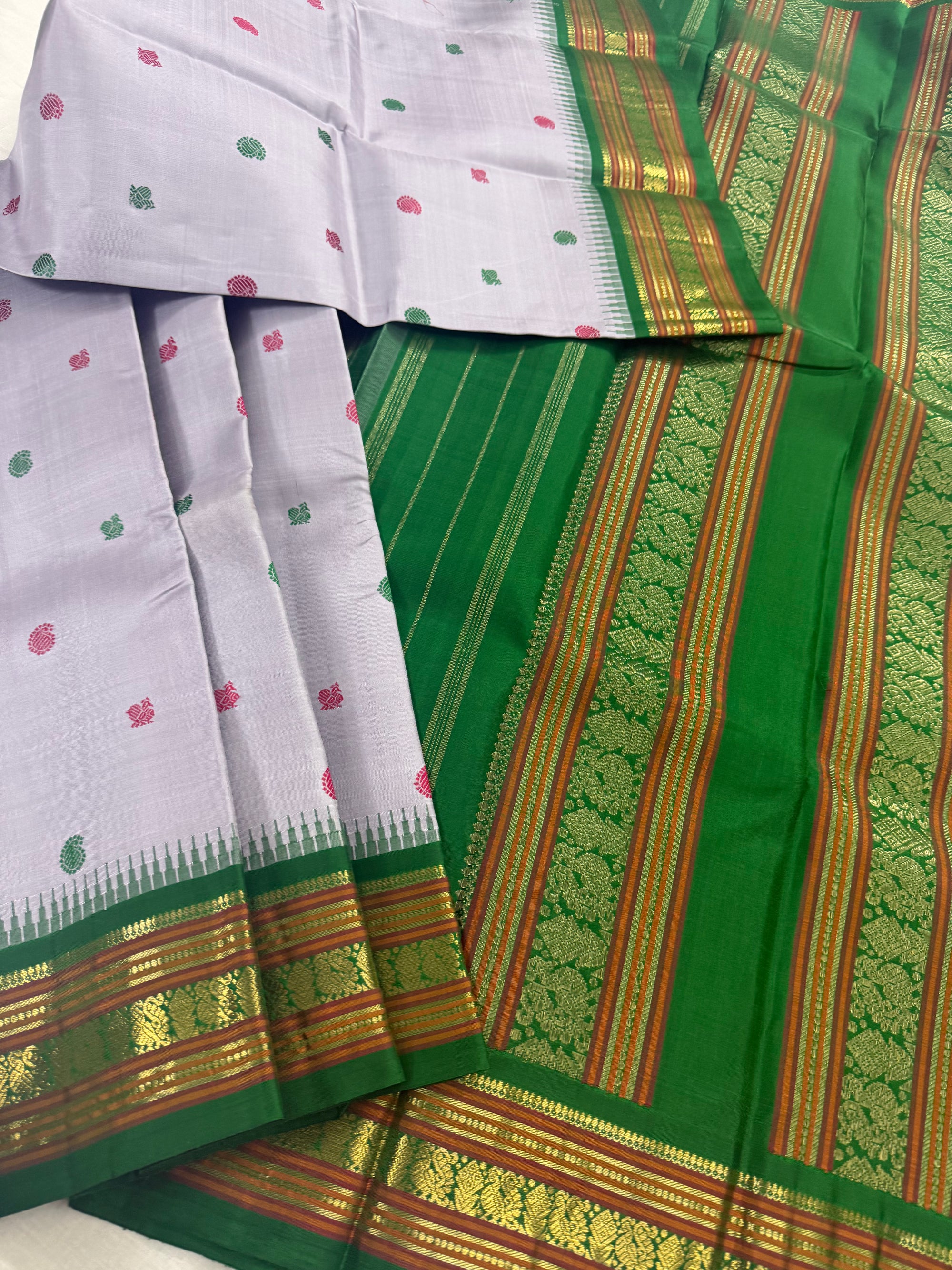 MYTHILI:  Korvai Kanjivaram Silk