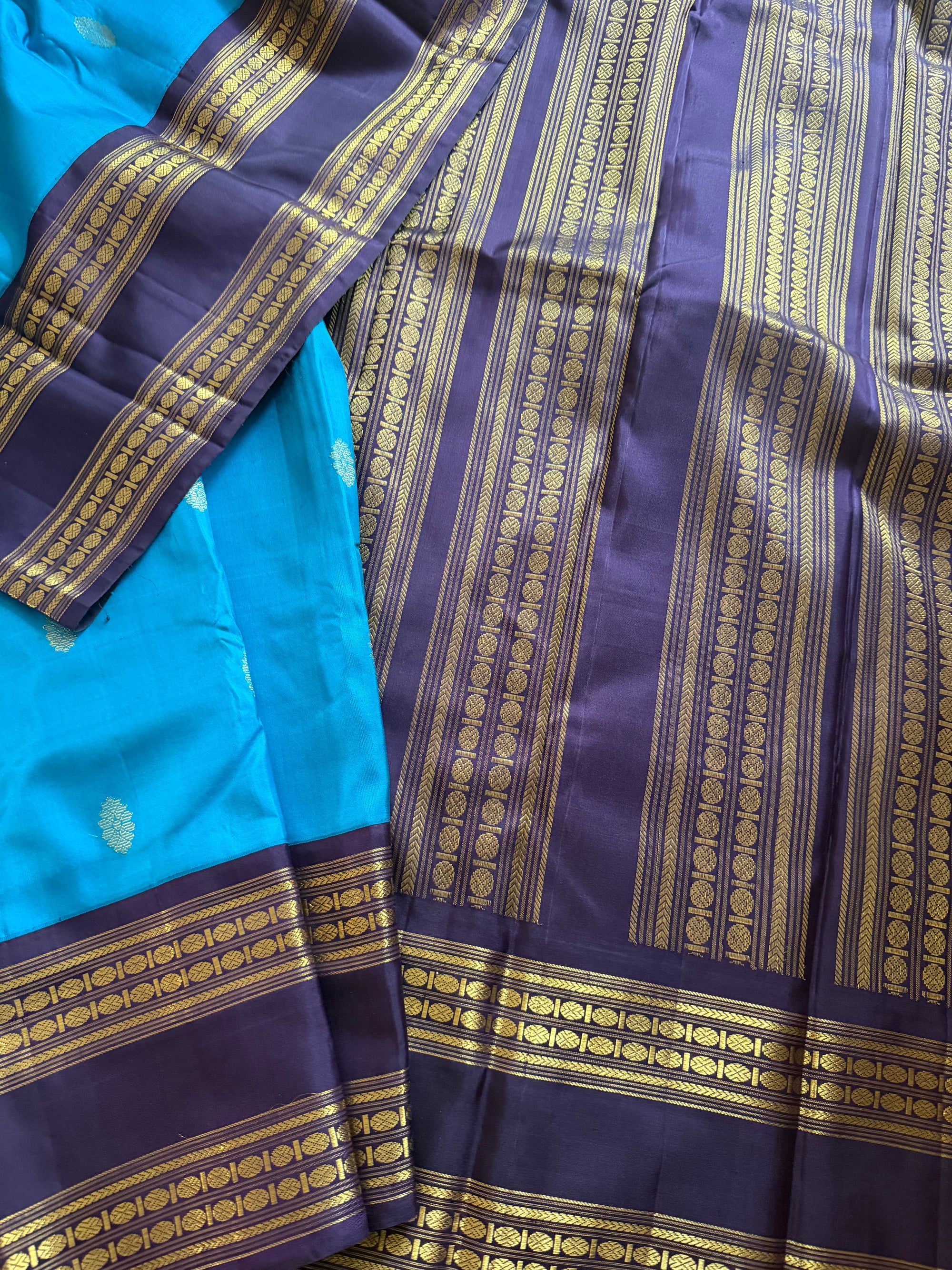Korvai Kanjivaram  - Vintage Recreation (Saree 