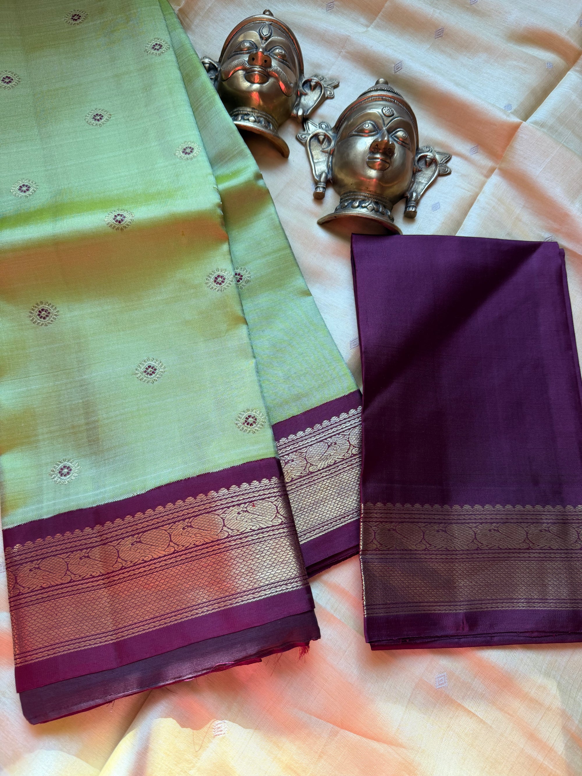 MYTHILI:  Vintage Korvai Kanjivaram