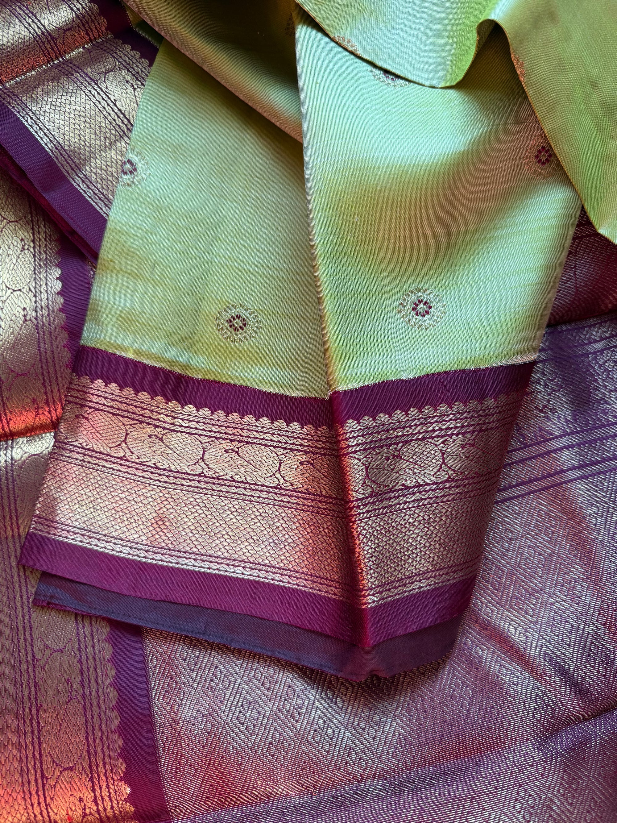 MYTHILI:  Vintage Korvai Kanjivaram