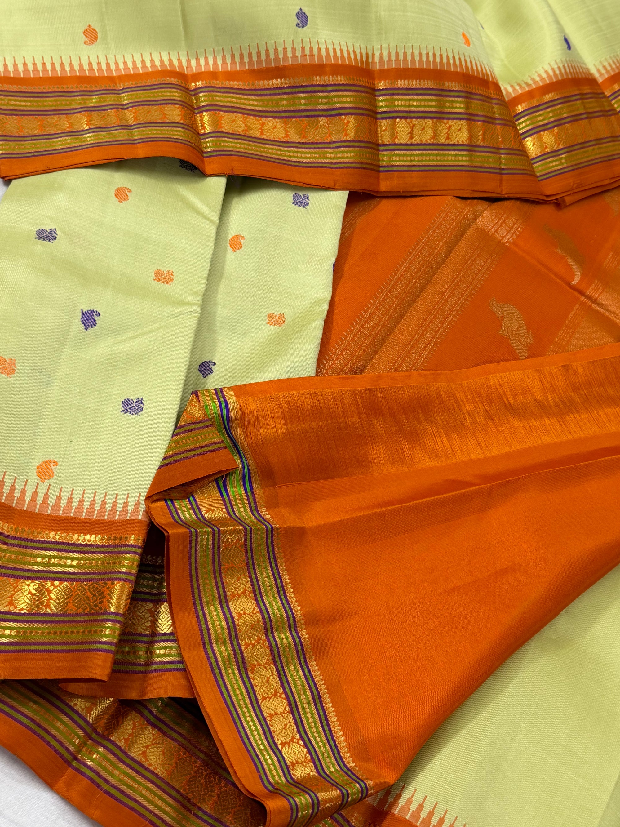MAATHEY: Korvai Kanjivaram Silk