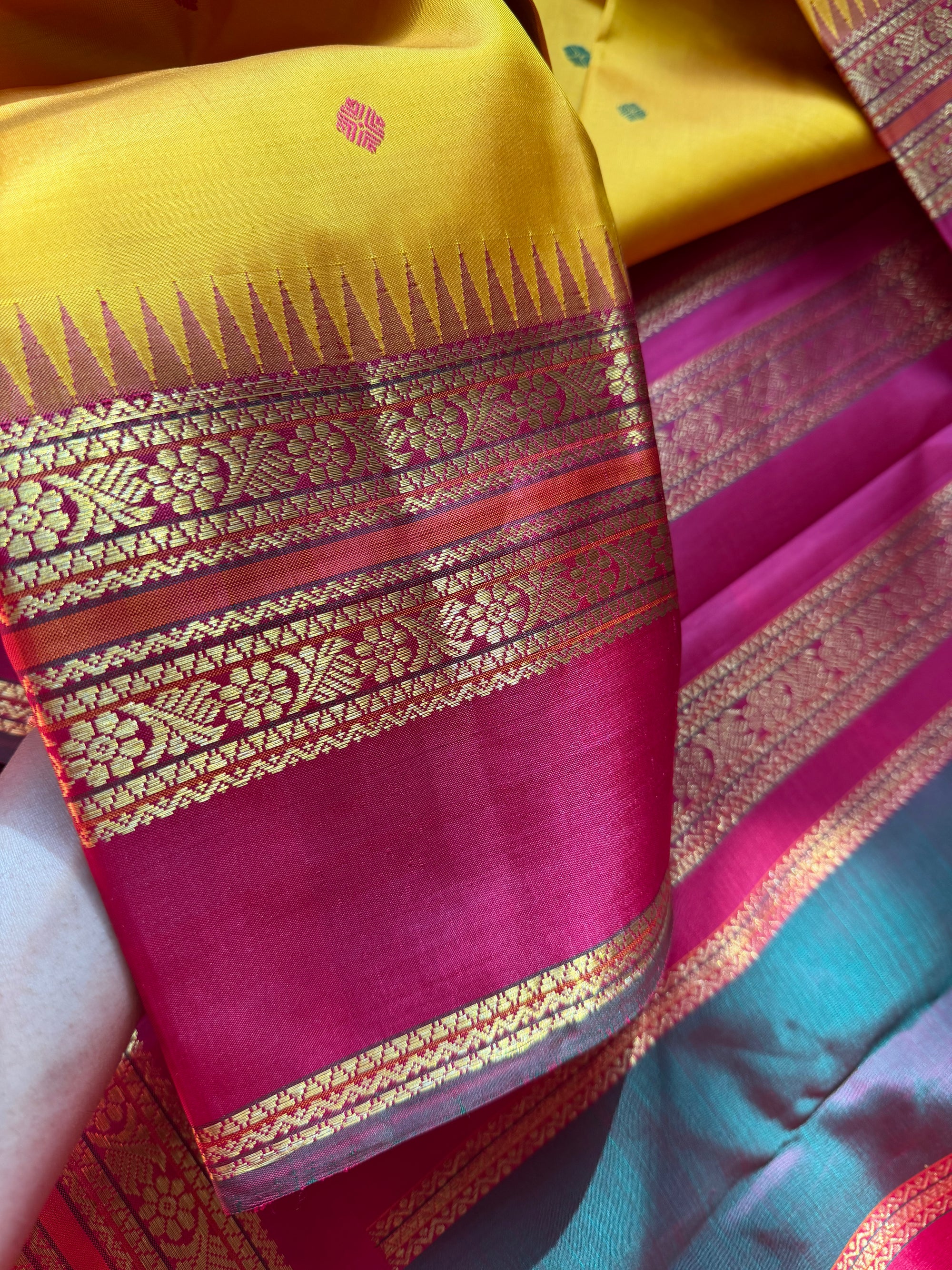 MYTHILI:  Vintage Korvai Kanjivaram