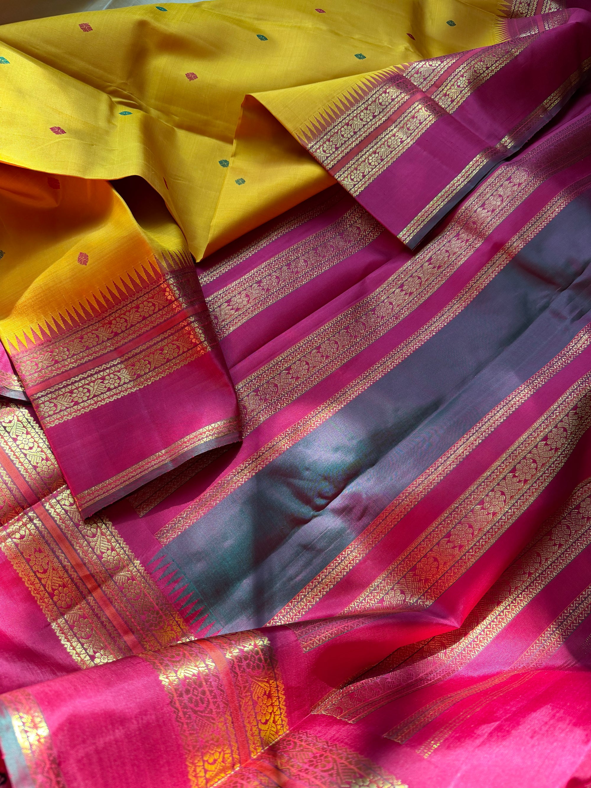 MYTHILI:  Vintage Korvai Kanjivaram