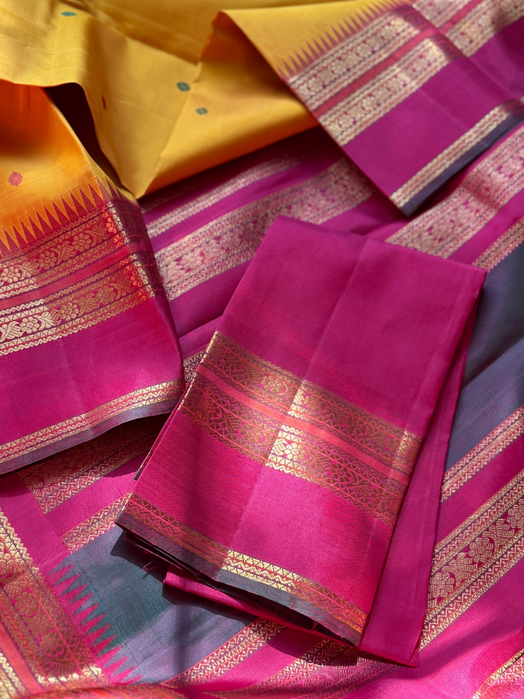 MYTHILI:  Vintage Korvai Kanjivaram