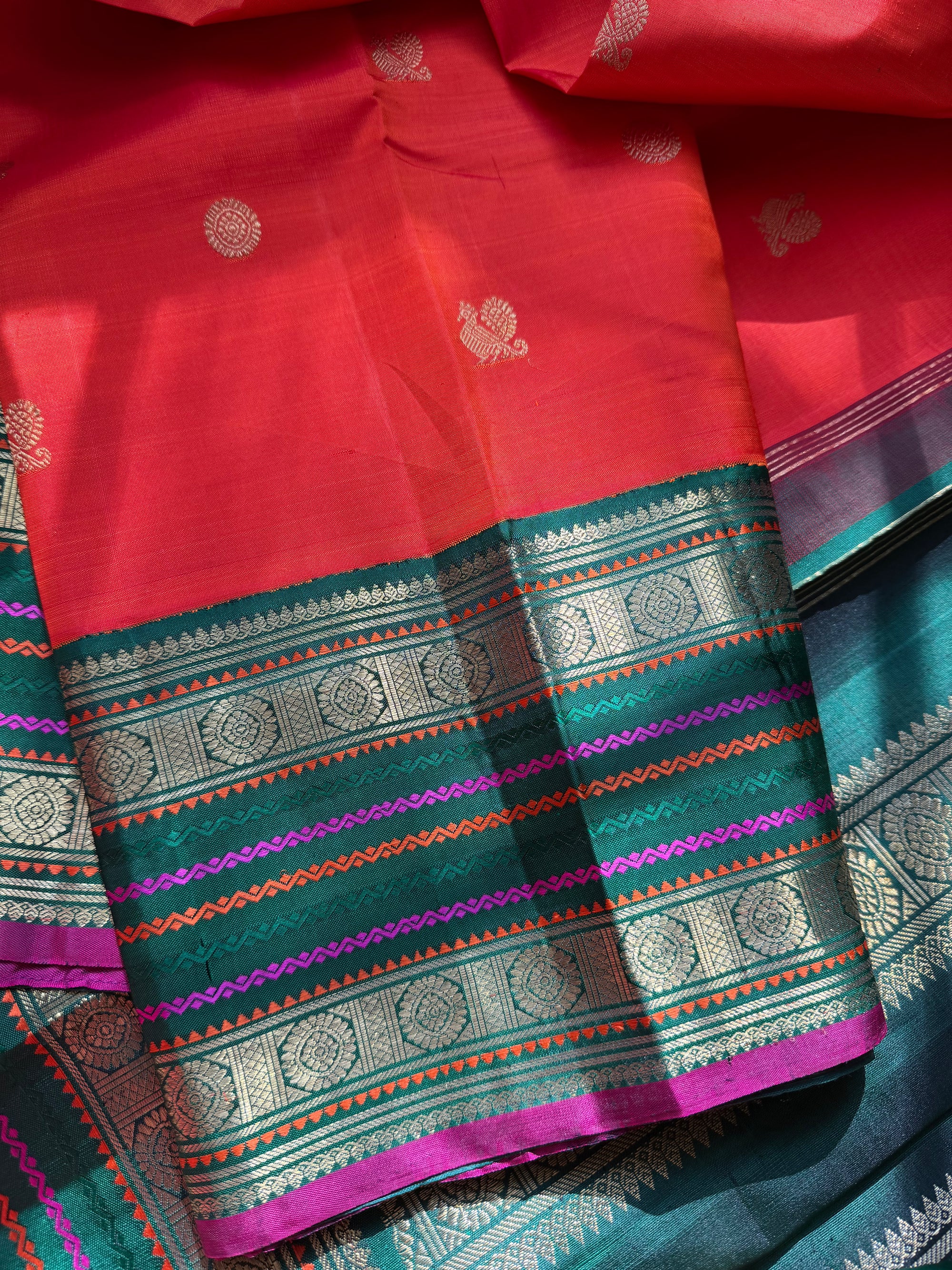 MYTHILI:  Vintage Korvai Kanjivaram