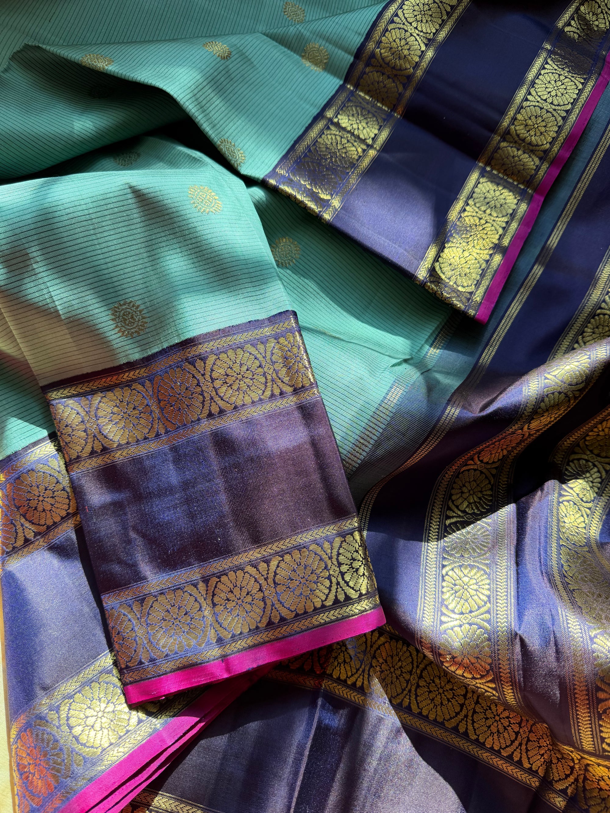 MYTHILI:  Vintage Korvai Kanjivaram