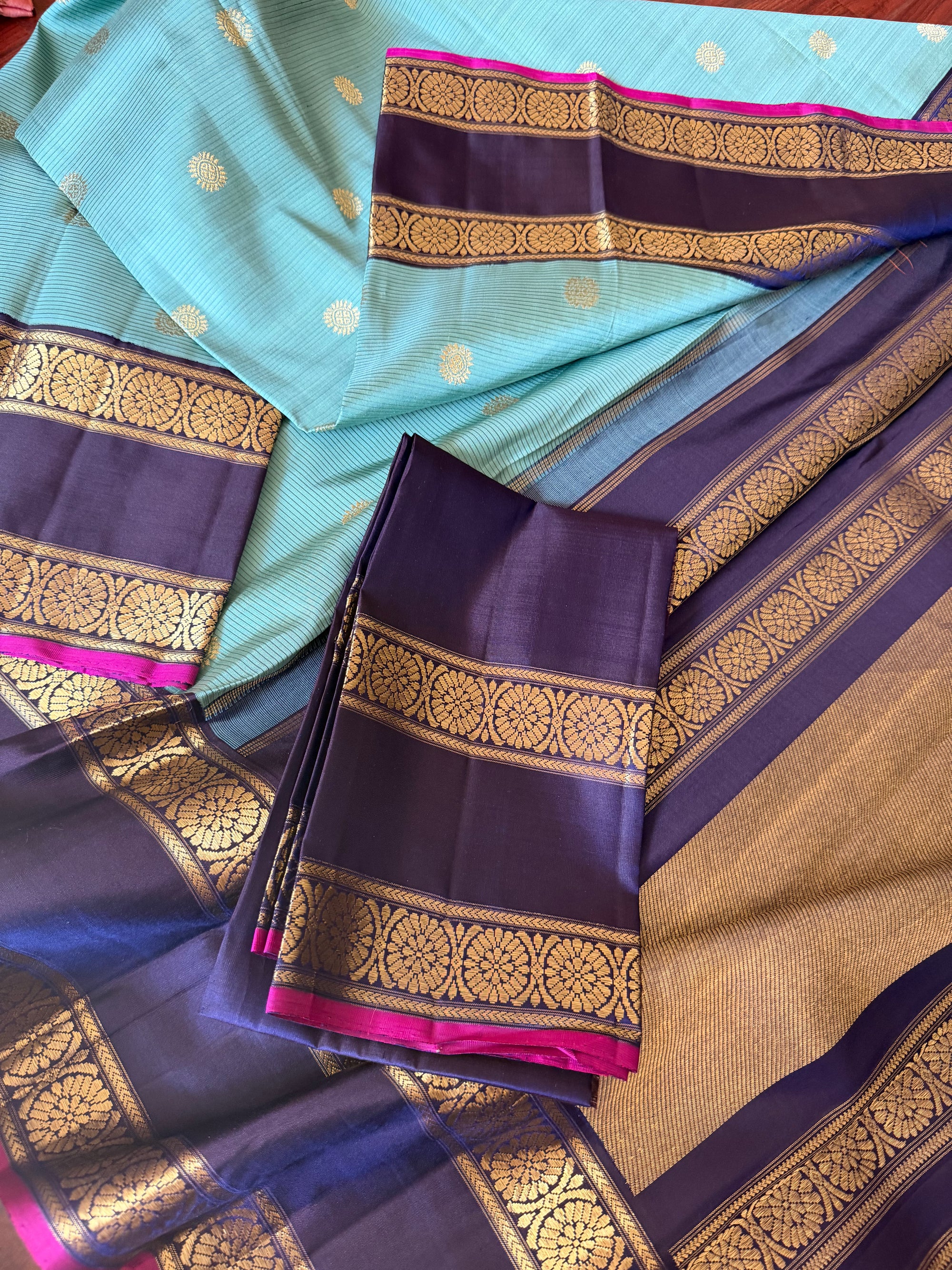 MYTHILI:  Vintage Korvai Kanjivaram