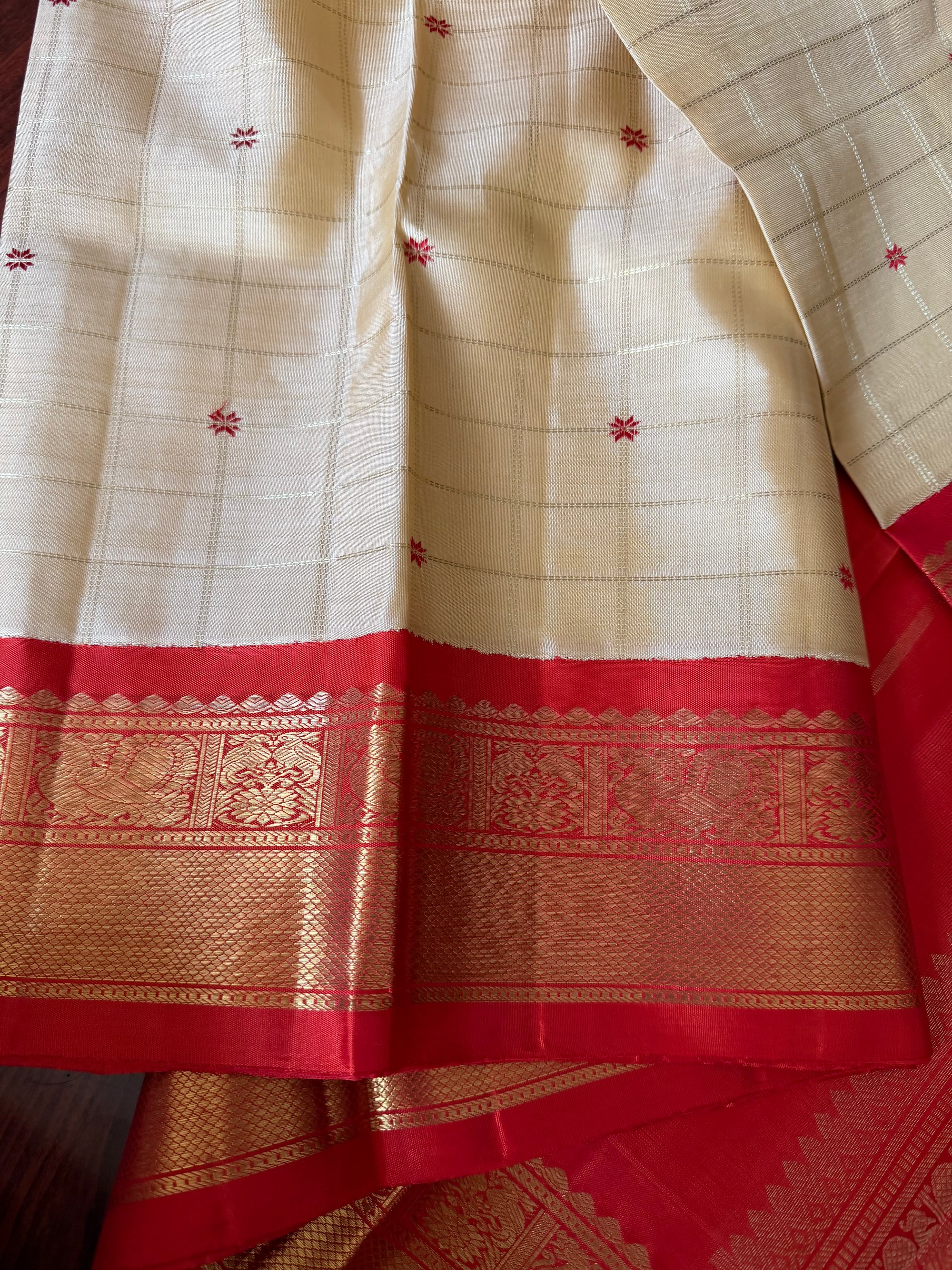 MYTHILI:  Vintage Korvai Kanjivaram