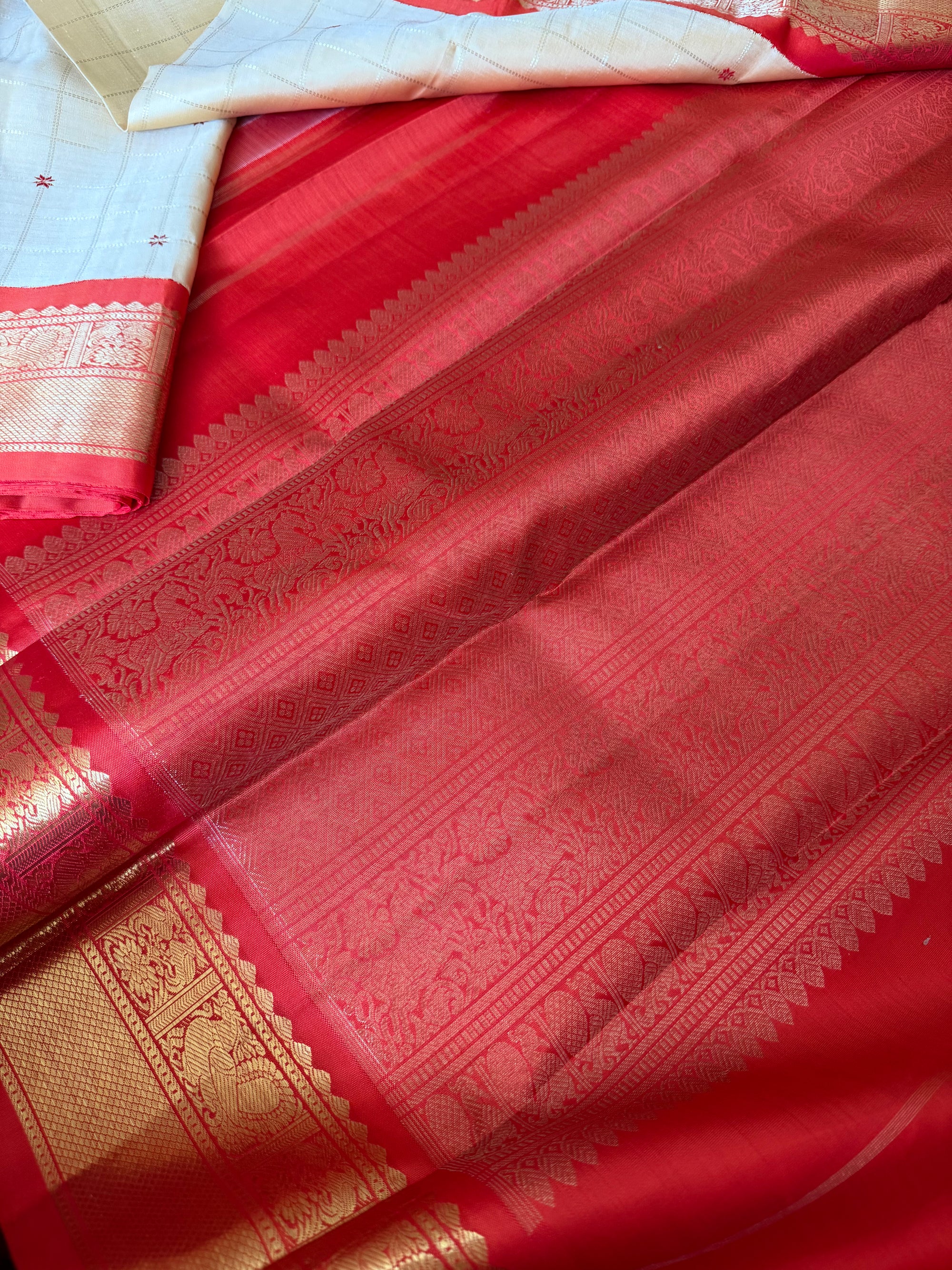 MYTHILI:  Vintage Korvai Kanjivaram