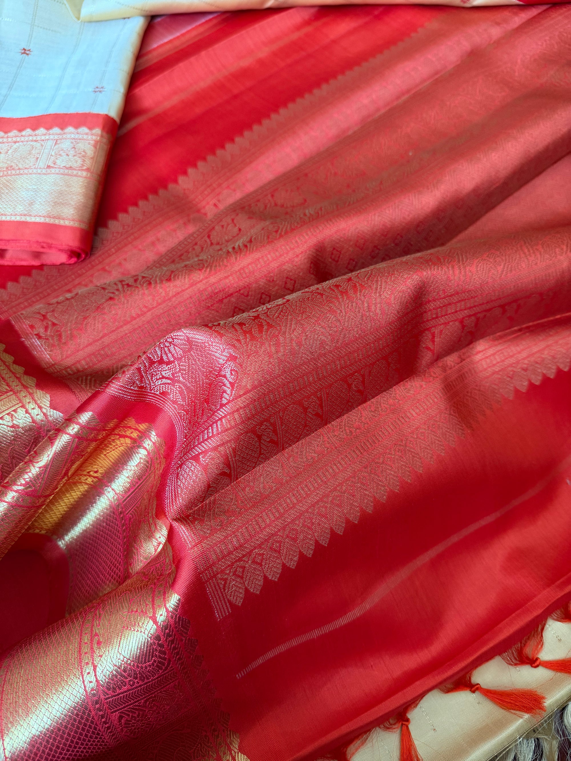 MYTHILI:  Vintage Korvai Kanjivaram