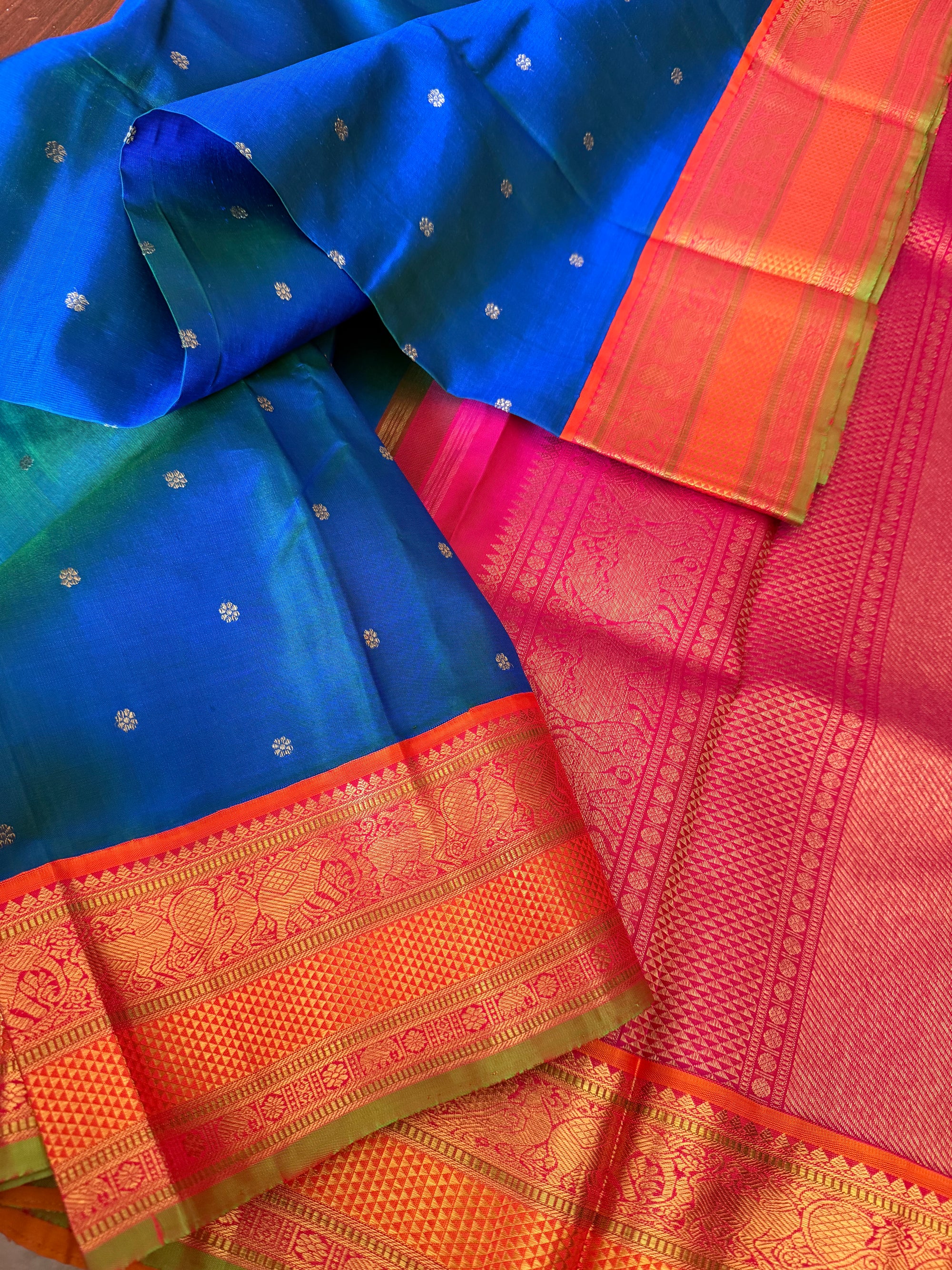 MYTHILI:  Vintage Korvai Kanjivaram