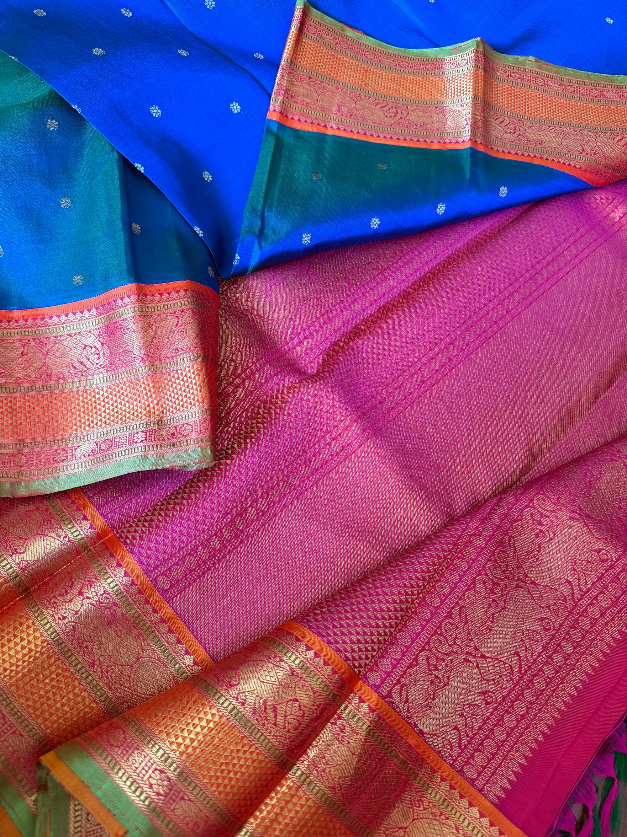 MYTHILI:  Vintage Korvai Kanjivaram