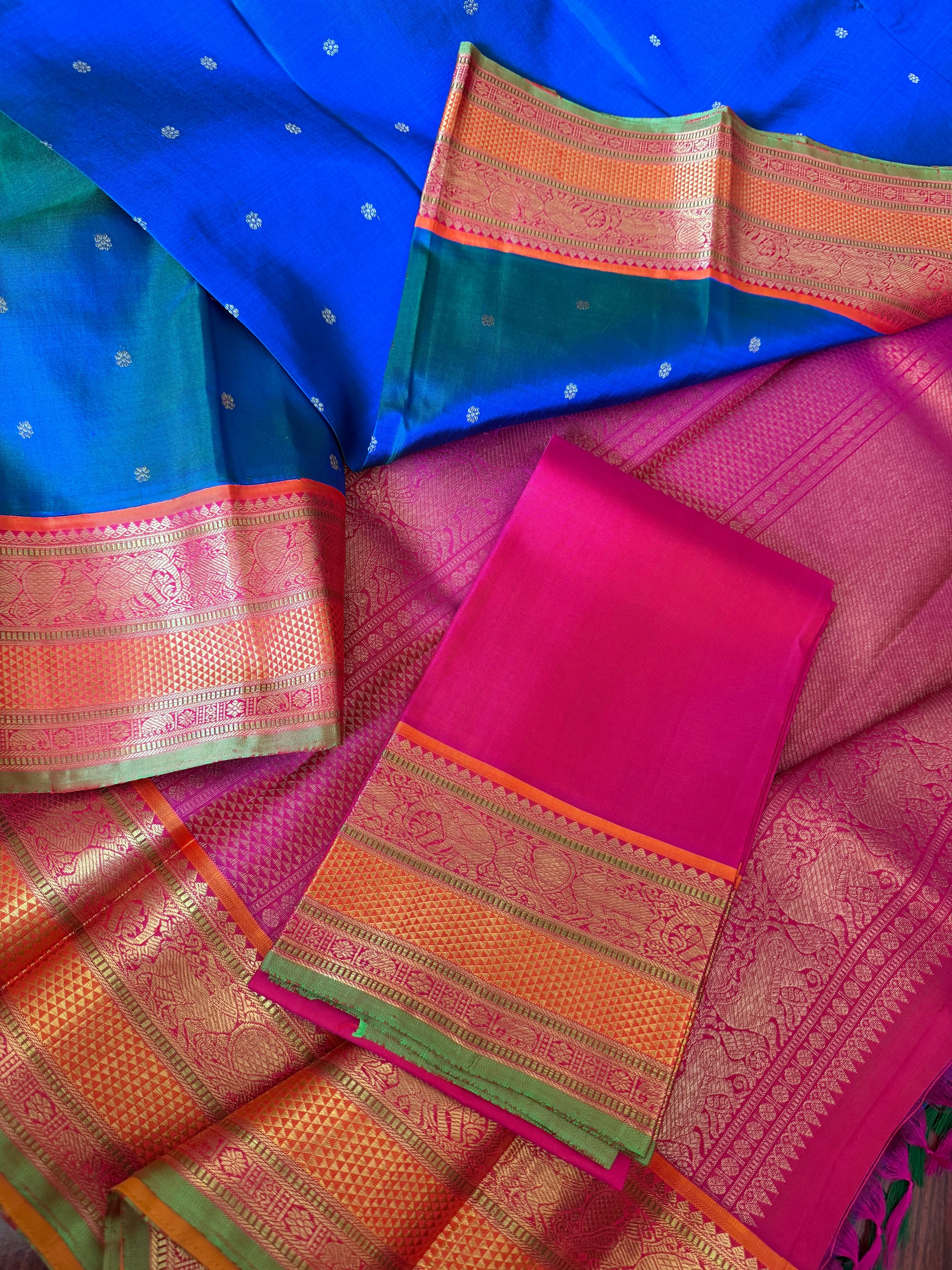 MYTHILI:  Vintage Korvai Kanjivaram