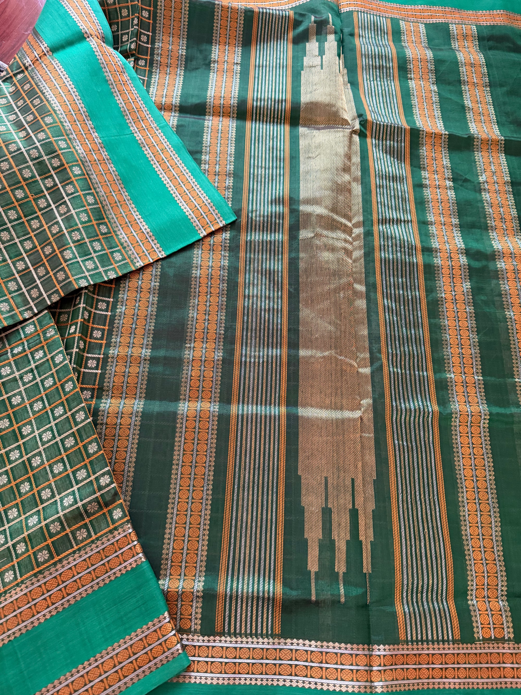 Silk Cotton :  1000 Butta (Green)