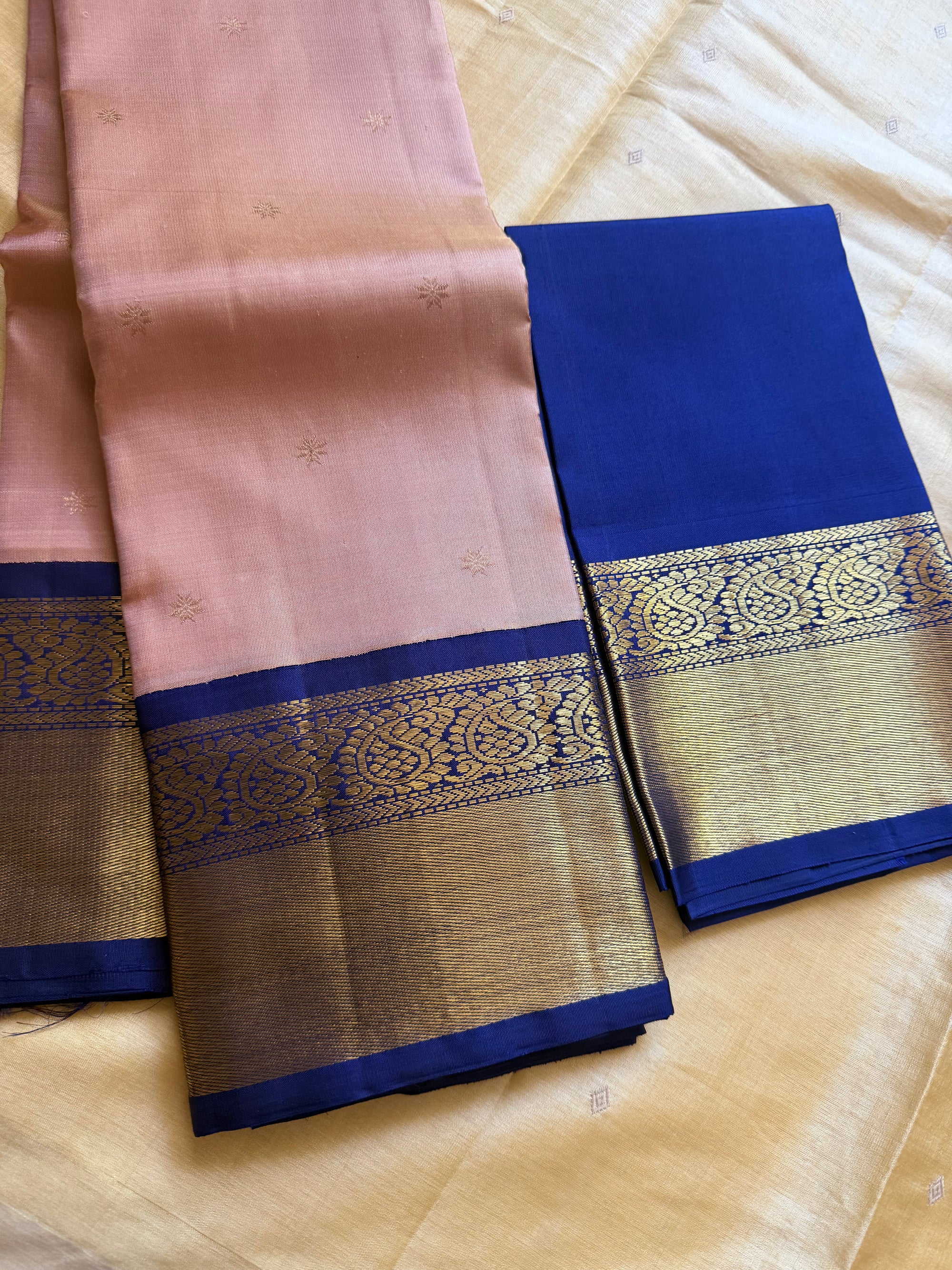 Korvai Kanjivaram  - Vintage Recreation Saree 
